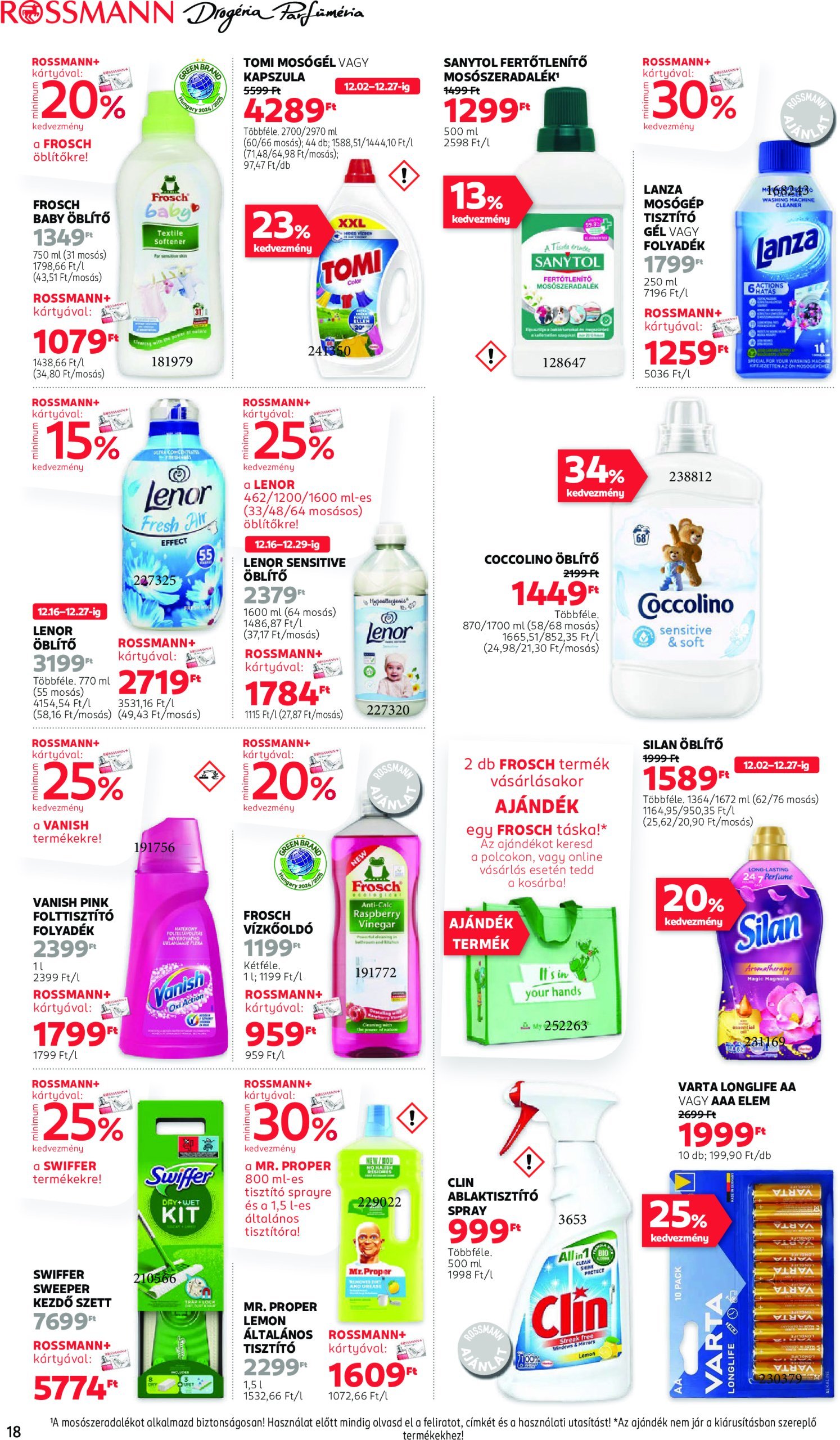 rossmann - Rossmann akciós újság, érvényes 12.16. - 12.27. - page: 20