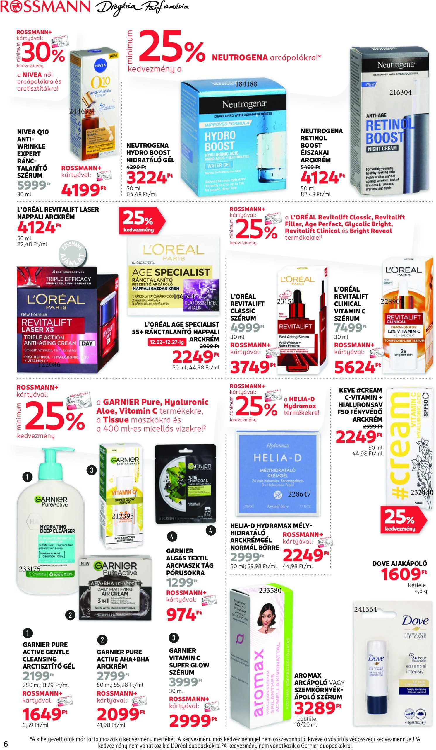 rossmann - Rossmann akciós újság, érvényes 12.16. - 12.27. - page: 6