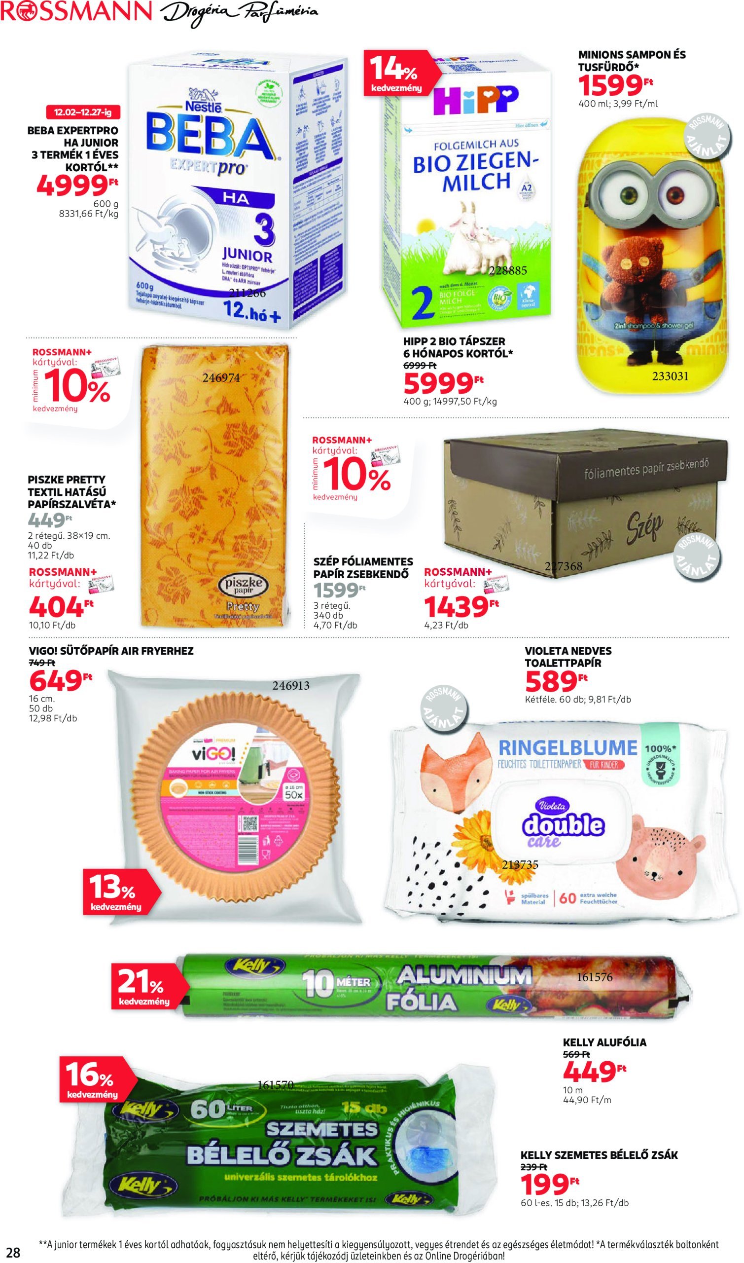 rossmann - Rossmann akciós újság, érvényes 12.16. - 12.27. - page: 30