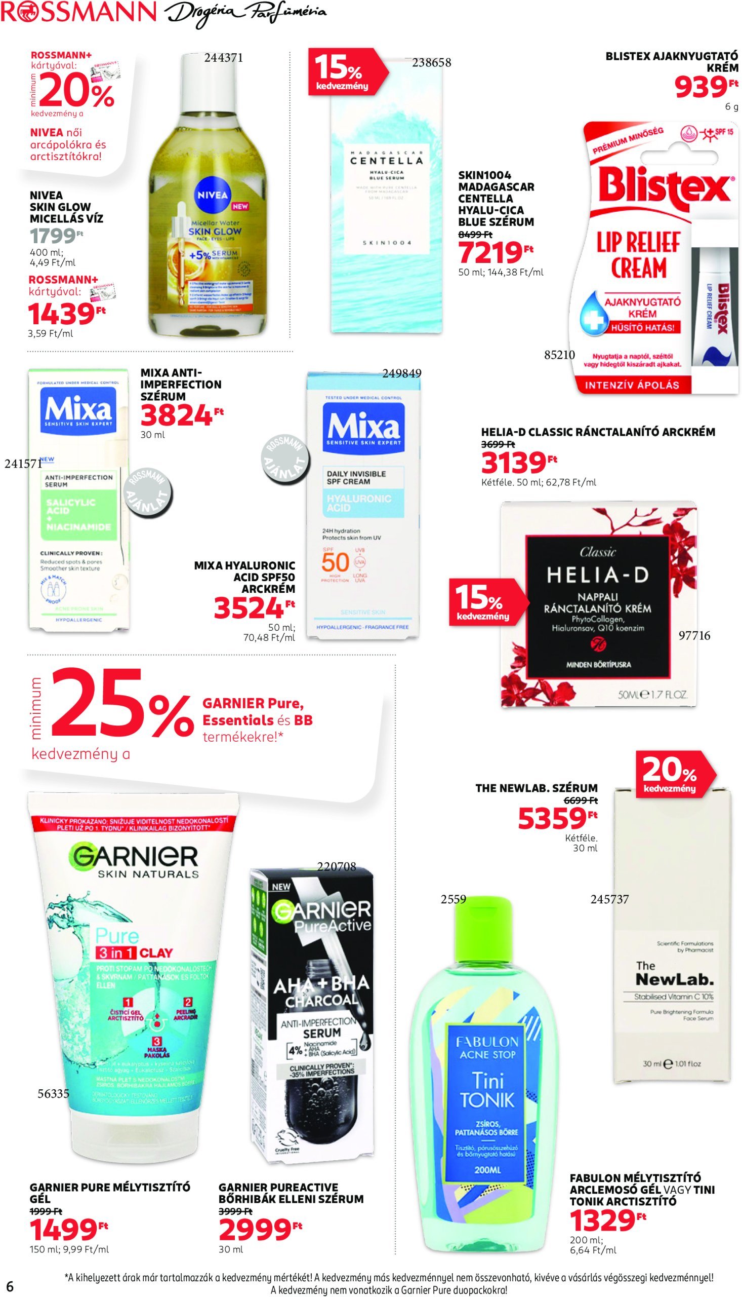 rossmann - Rossmann akciós újság, érvényes 12.30. - 01.10. - page: 6