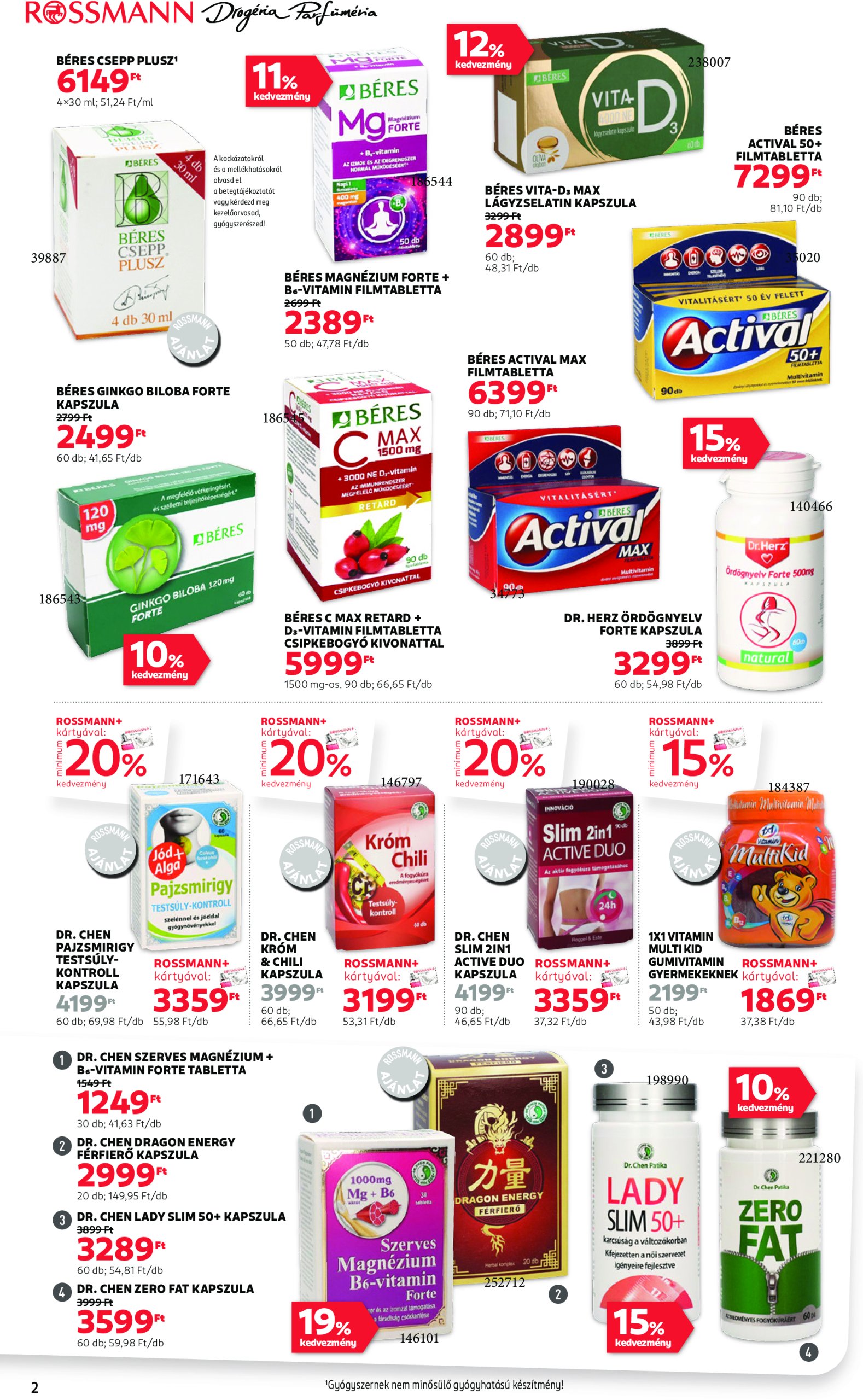 rossmann - Rossmann akciós újság, érvényes 12.30. - 01.10. - page: 2