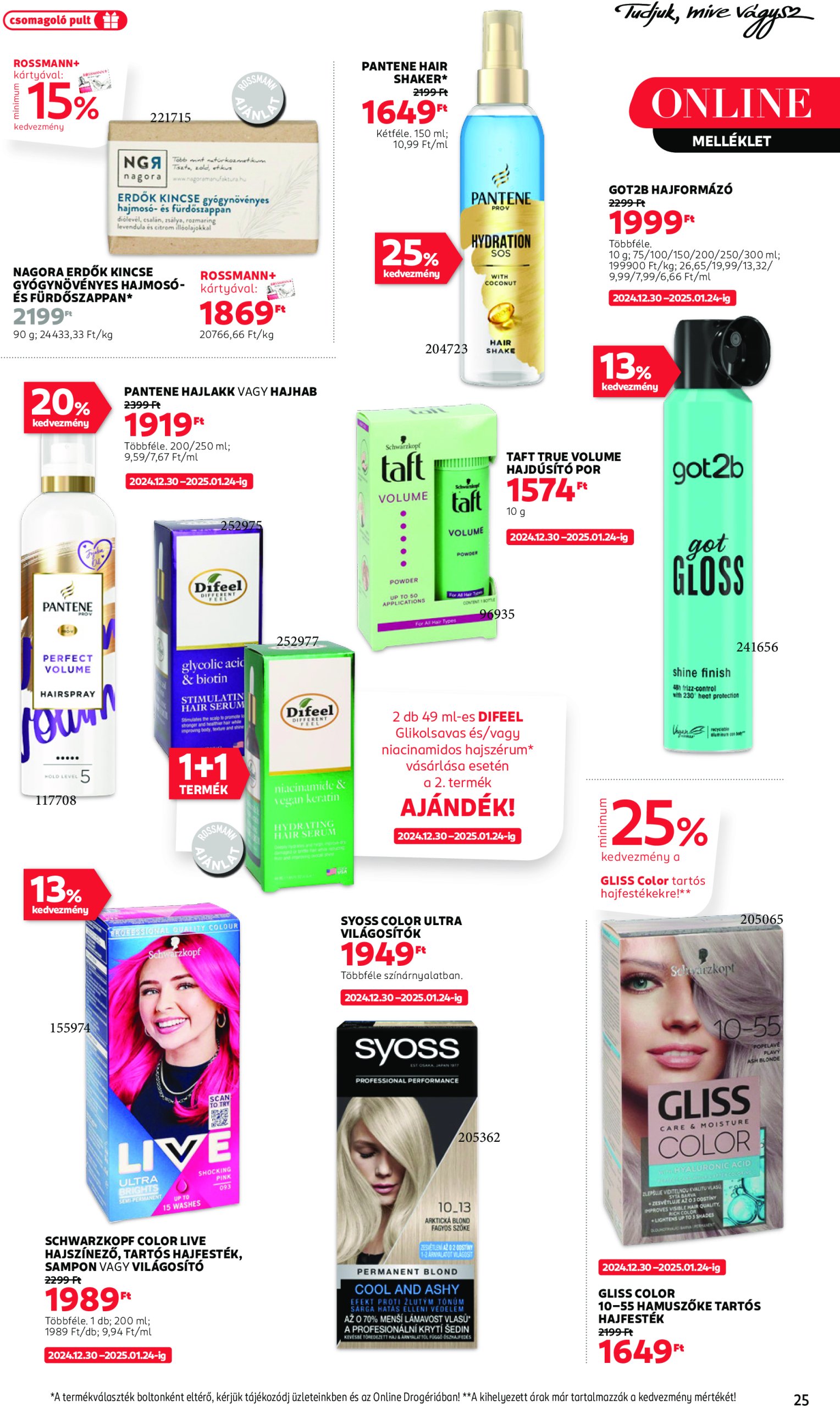 rossmann - Rossmann akciós újság, érvényes 12.30. - 01.10. - page: 27