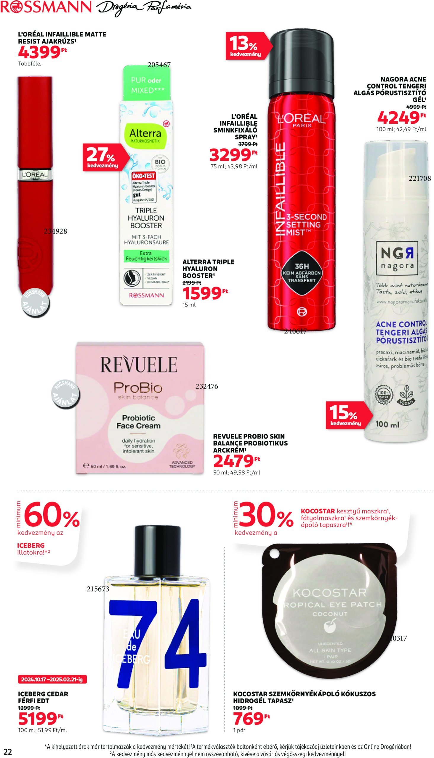 rossmann - Rossmann akciós újság, érvényes 12.30. - 01.10. - page: 24