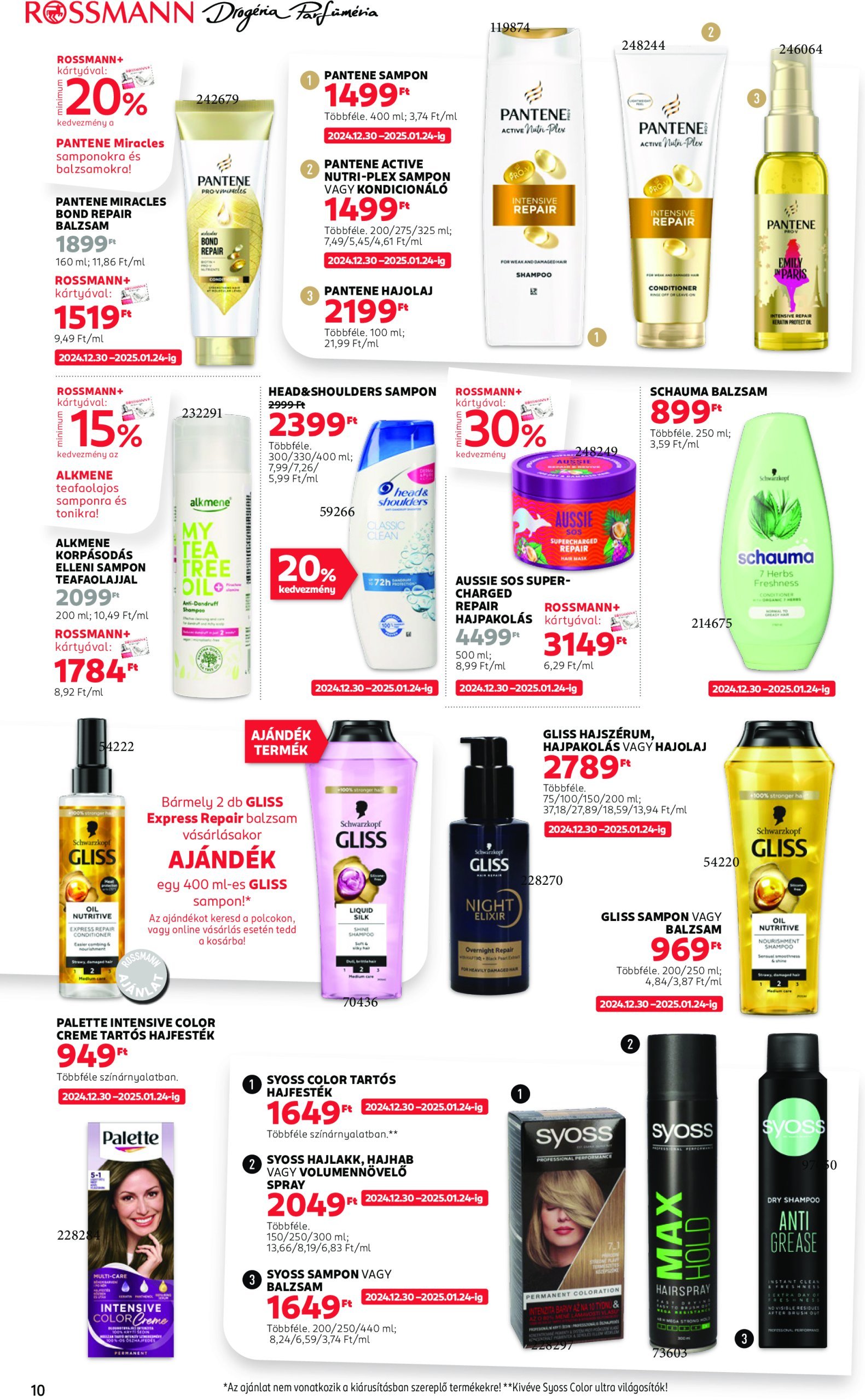 rossmann - Rossmann akciós újság, érvényes 12.30. - 01.10. - page: 12