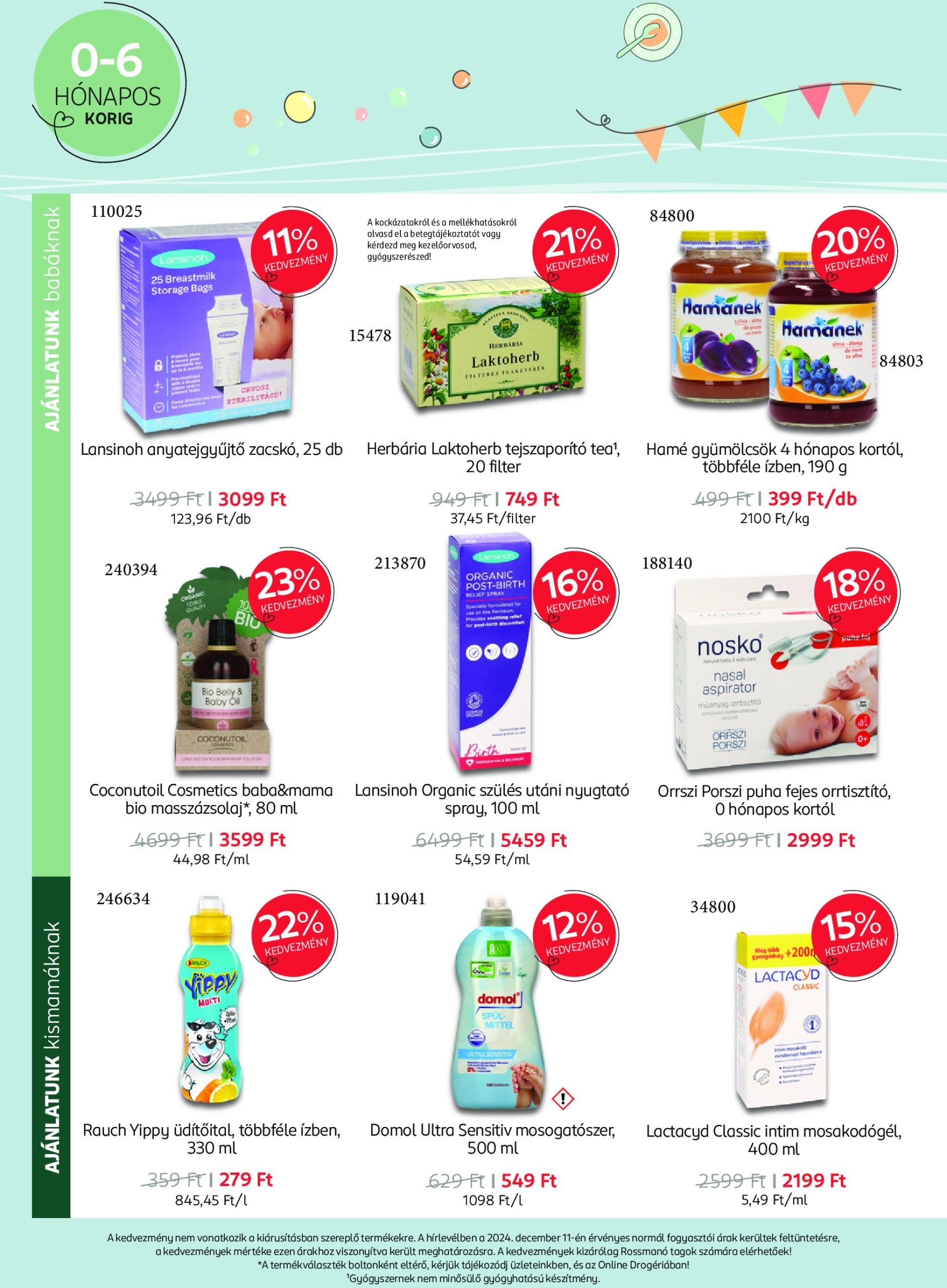 rossmann - Rossmann - BabaProgram akciós újság, érvényes 01.06. - 02.02. - page: 6