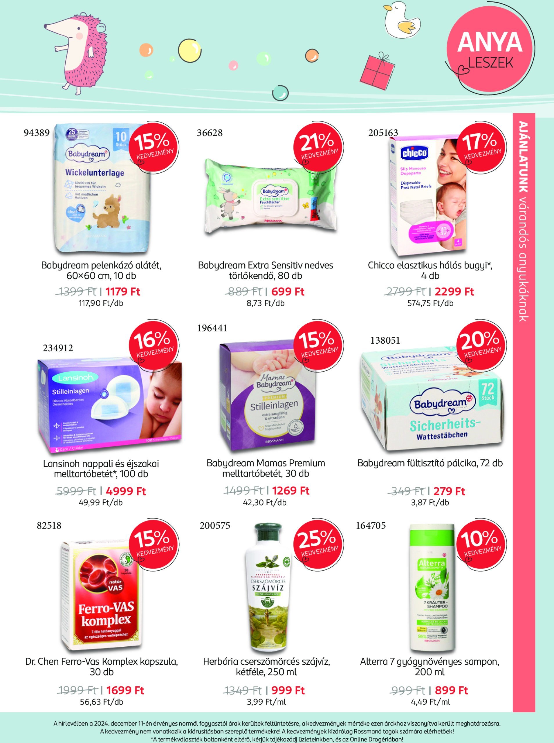 rossmann - Rossmann - BabaProgram akciós újság, érvényes 01.06. - 02.02. - page: 3