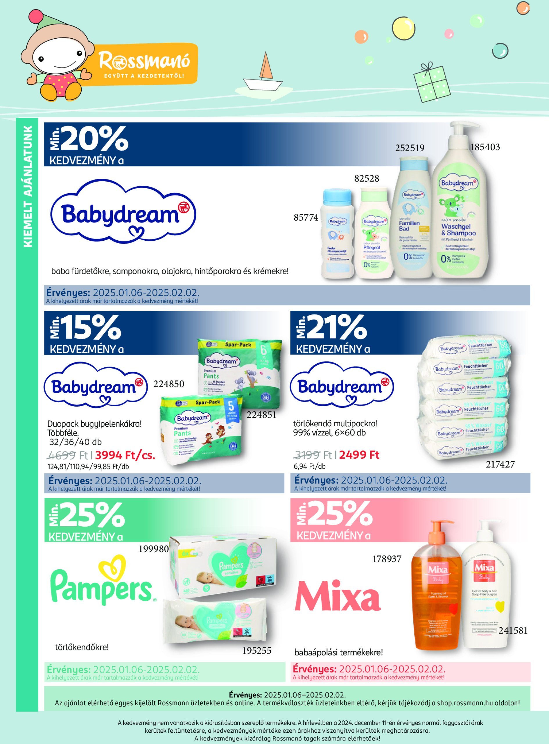 rossmann - Rossmann - BabaProgram akciós újság, érvényes 01.06. - 02.02. - page: 2