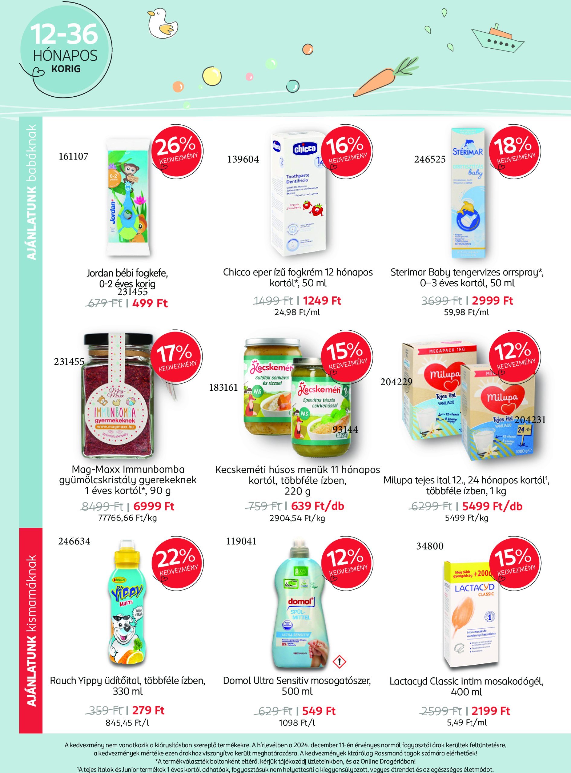 rossmann - Rossmann - BabaProgram akciós újság, érvényes 01.06. - 02.02. - page: 8