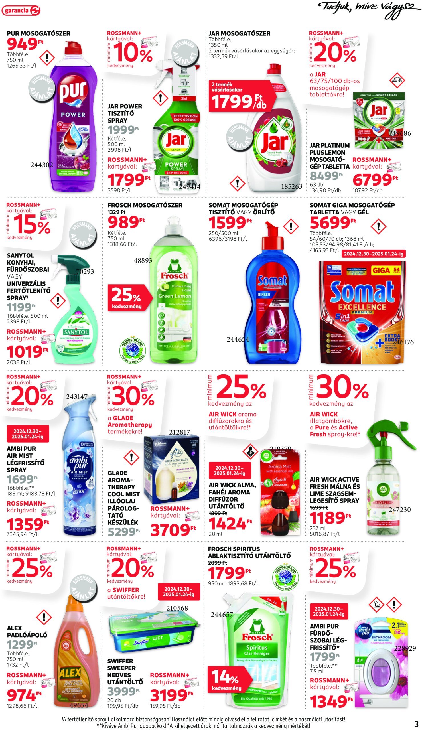 rossmann - Rossmann akciós újság, érvényes 01.13. - 01.24. - page: 3