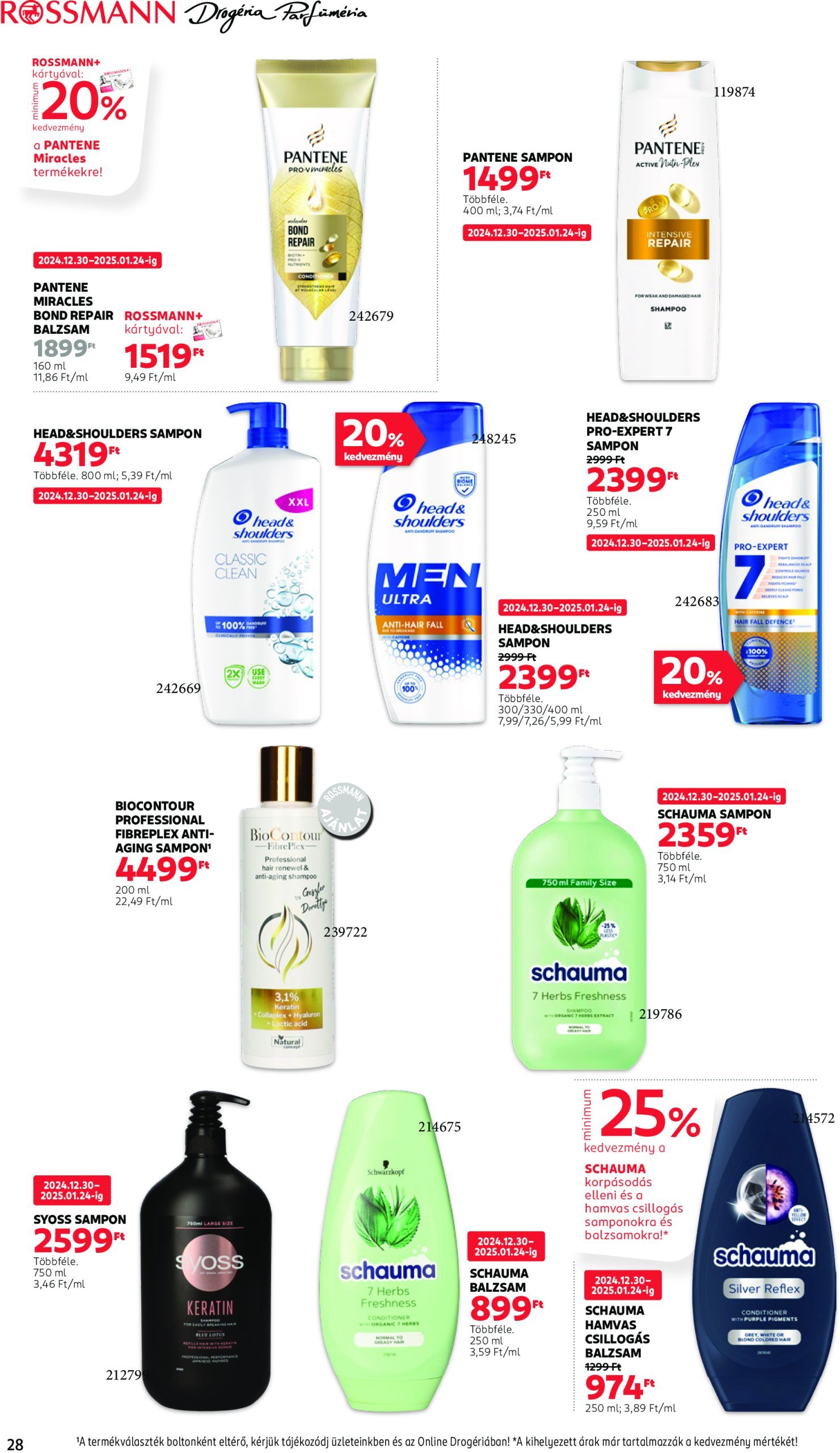 rossmann - Rossmann akciós újság, érvényes 01.13. - 01.24. - page: 30