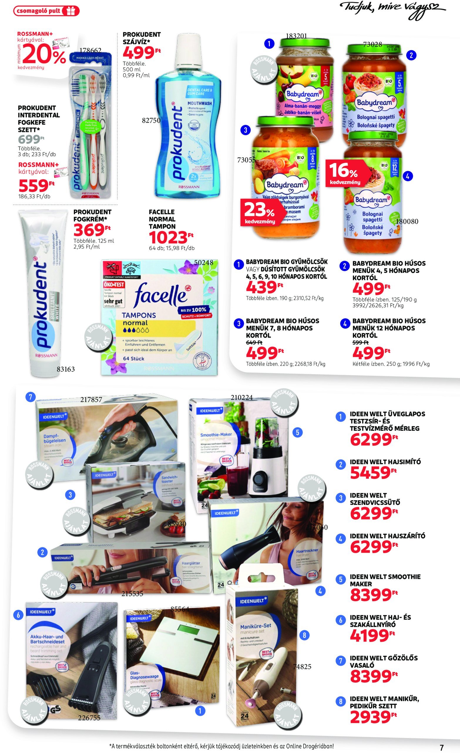 rossmann - Rossmann akciós újság, érvényes 01.13. - 01.24. - page: 7