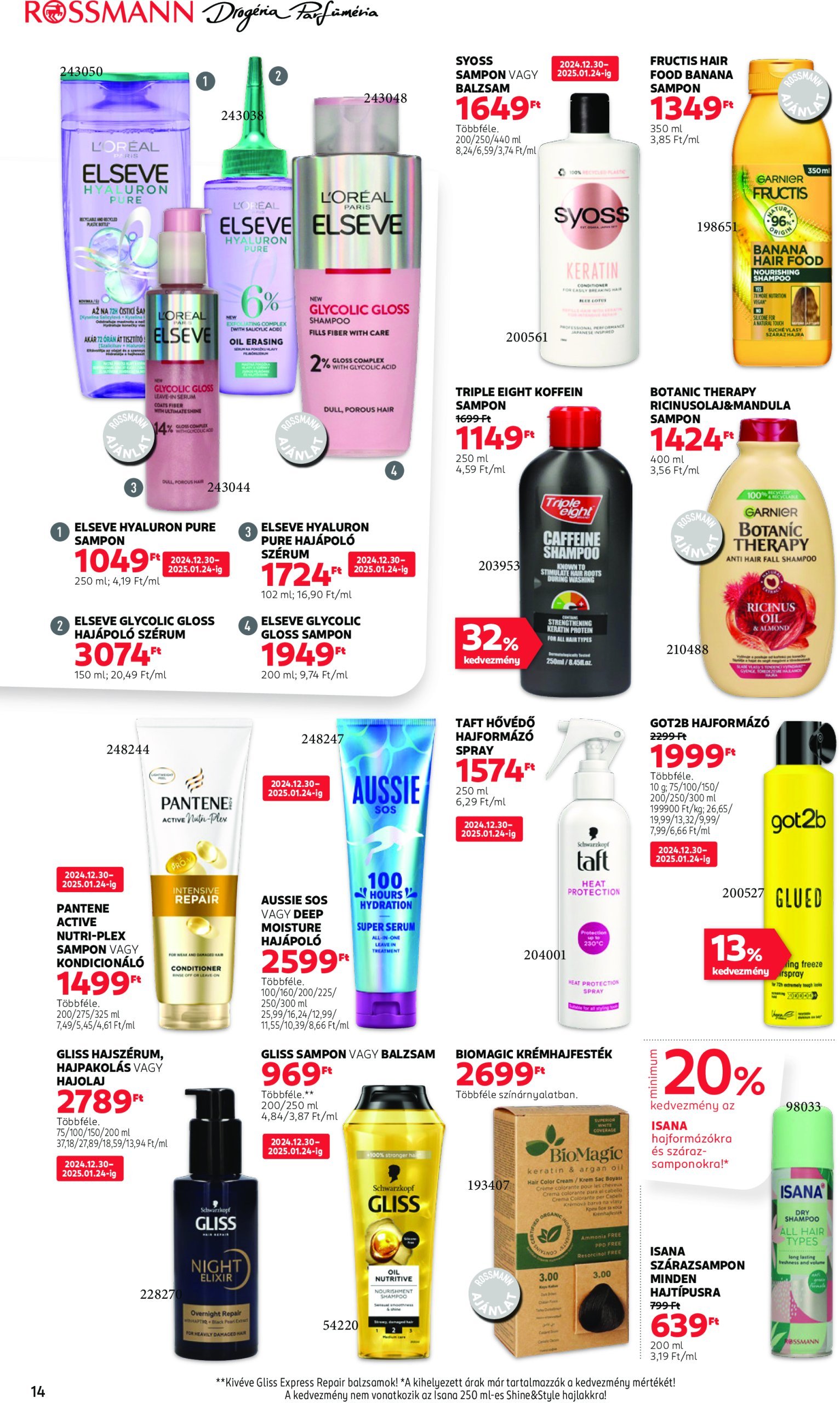 rossmann - Rossmann akciós újság, érvényes 01.13. - 01.24. - page: 16