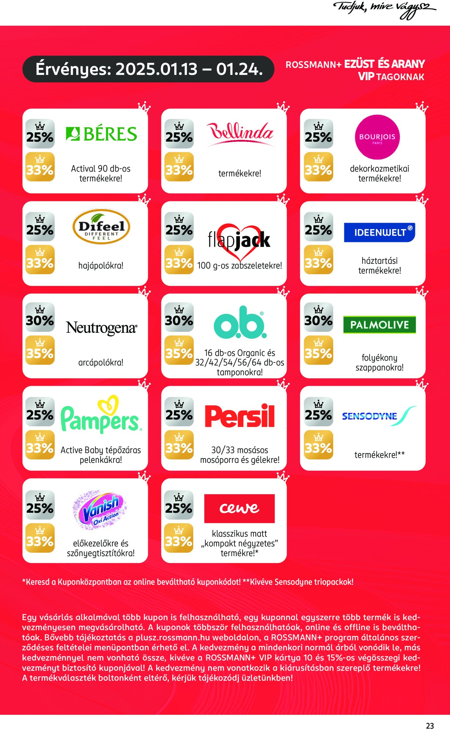 rossmann - Rossmann akciós újság, érvényes 01.13. - 01.24. - page: 25