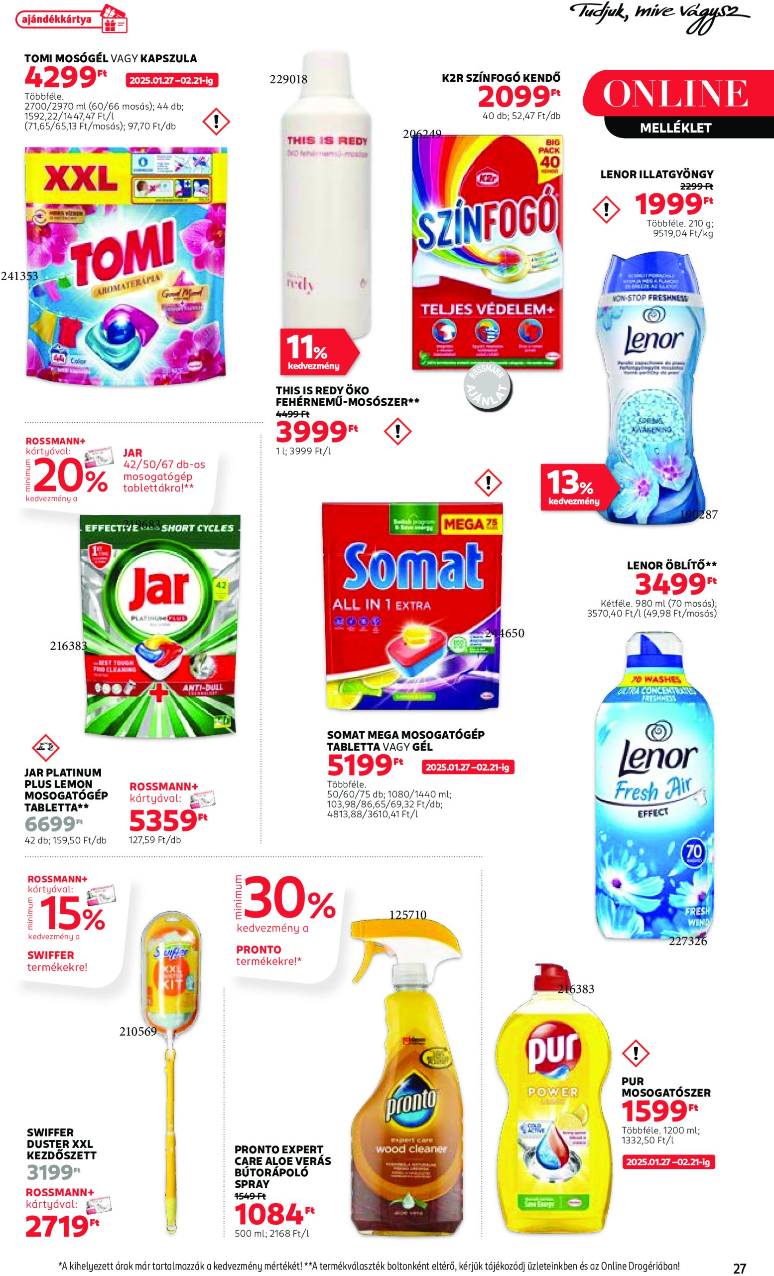 rossmann - Rossmann akciós újság, érvényes 01.27. - 02.07. - page: 31