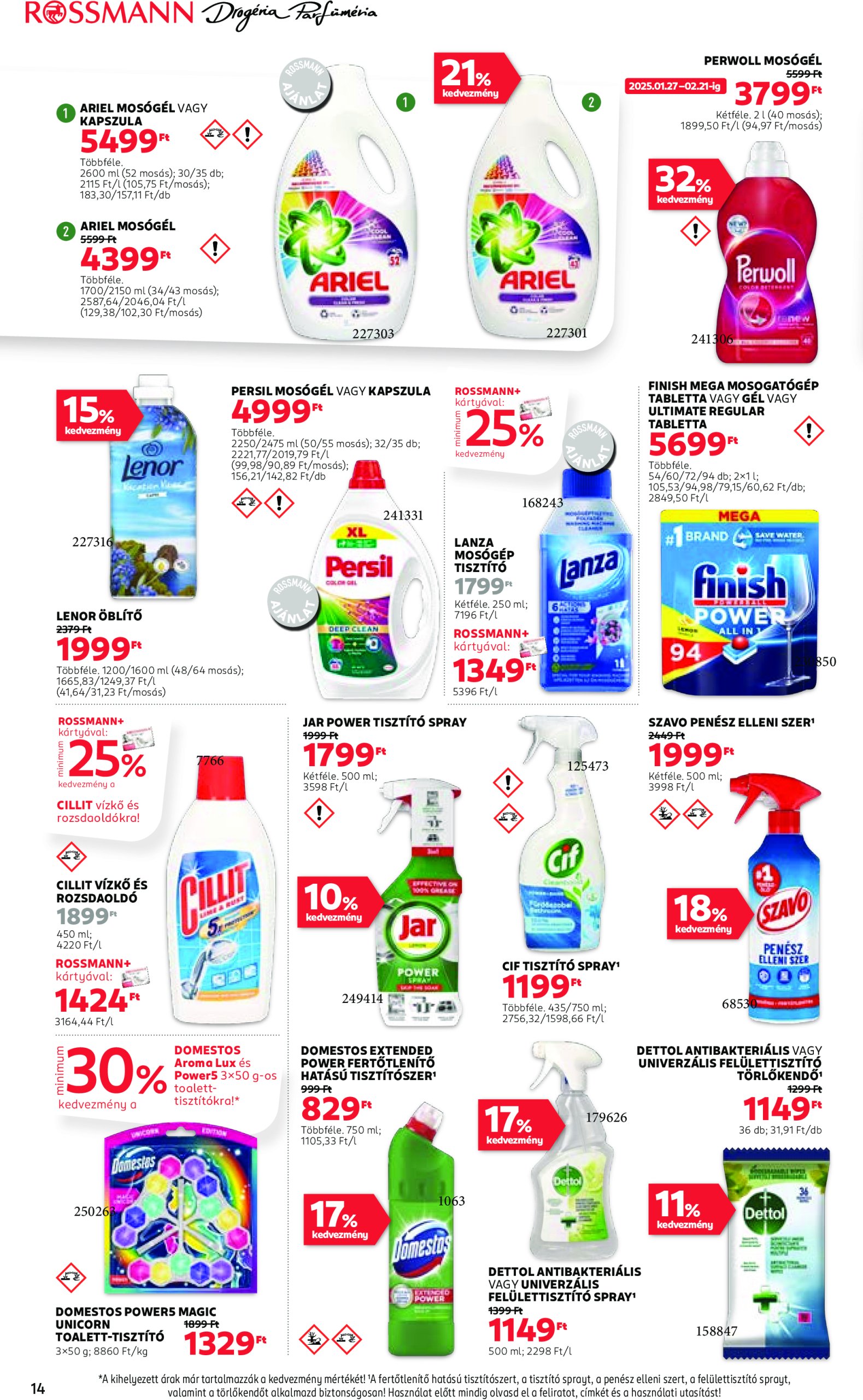 rossmann - Rossmann akciós újság, érvényes 01.27. - 02.07. - page: 16