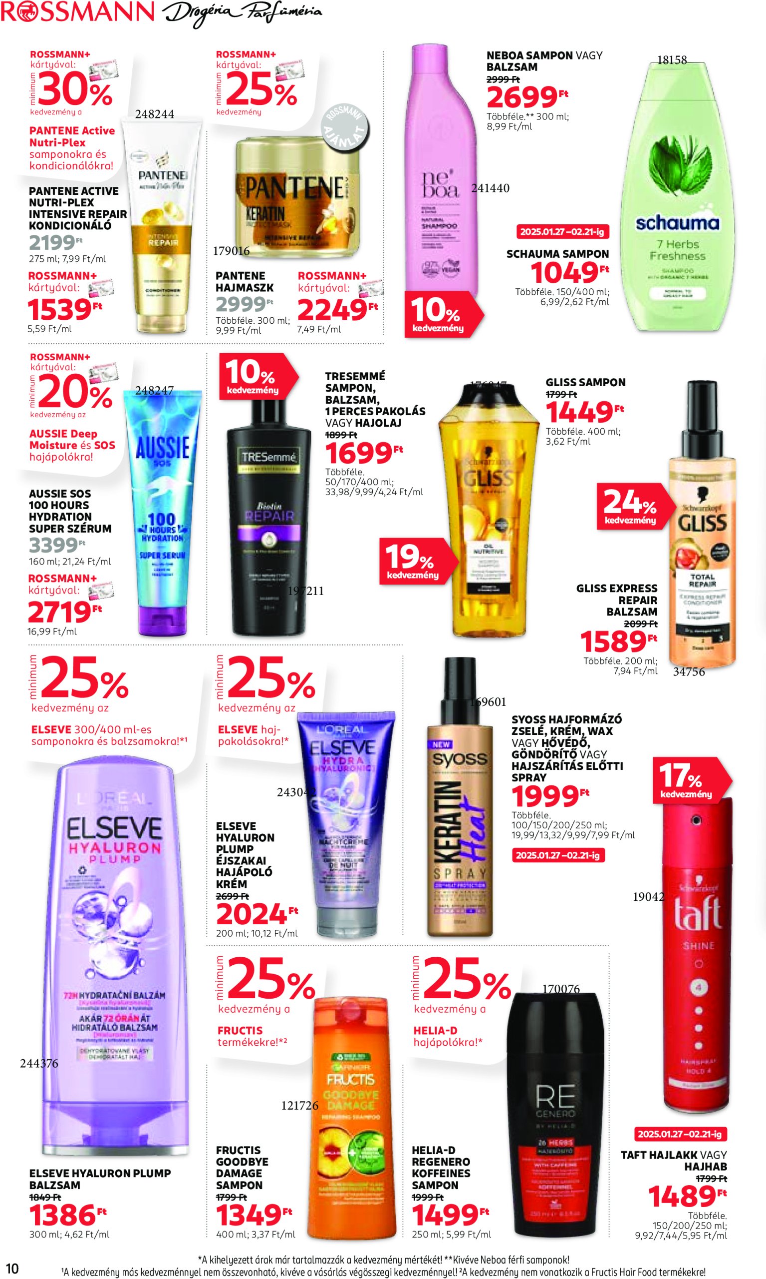 rossmann - Rossmann akciós újság, érvényes 01.27. - 02.07. - page: 12