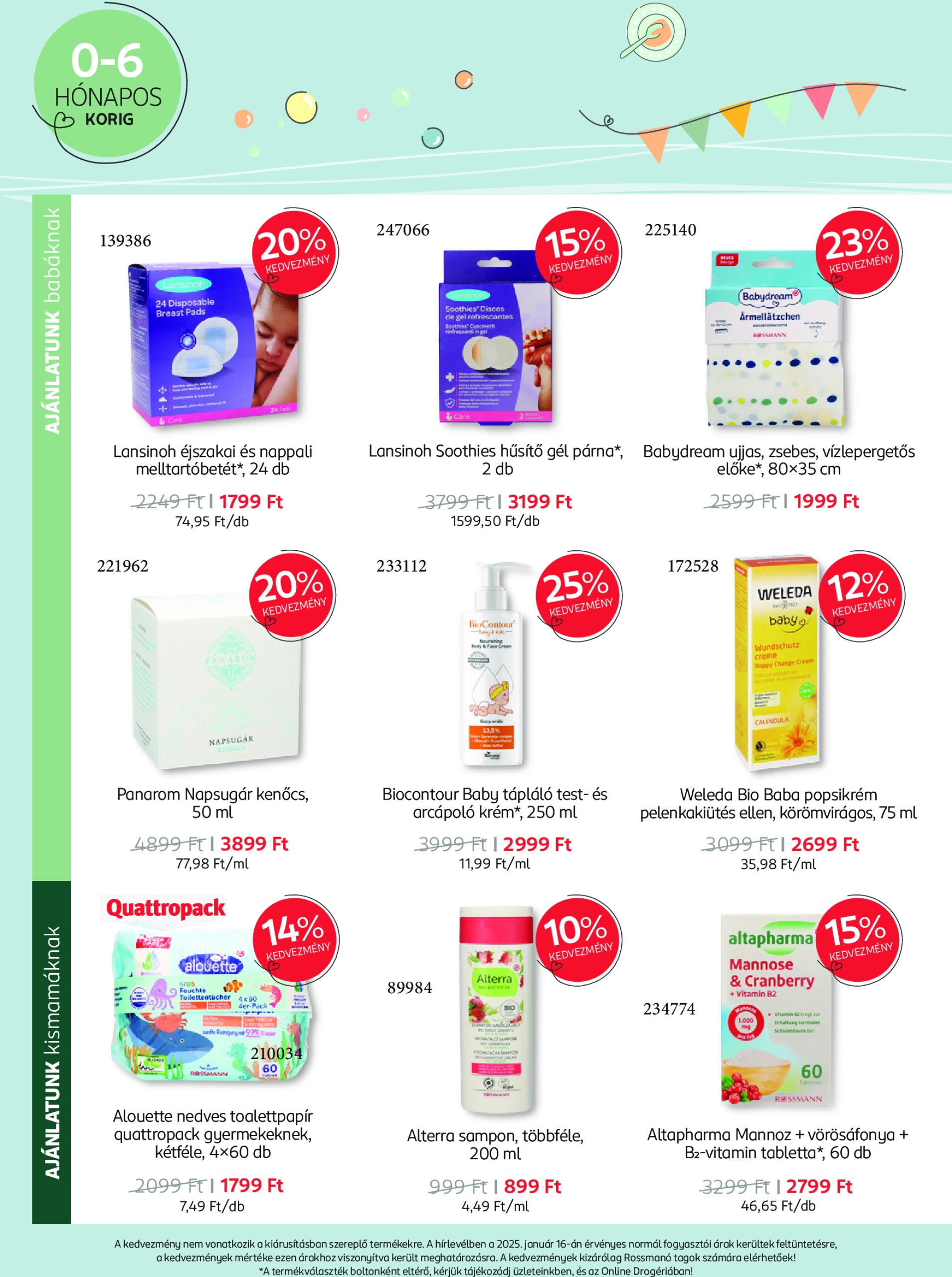 rossmann - Rossmann - Babaprogram akciós újság, érvényes 02.03. - 03.02. - page: 6