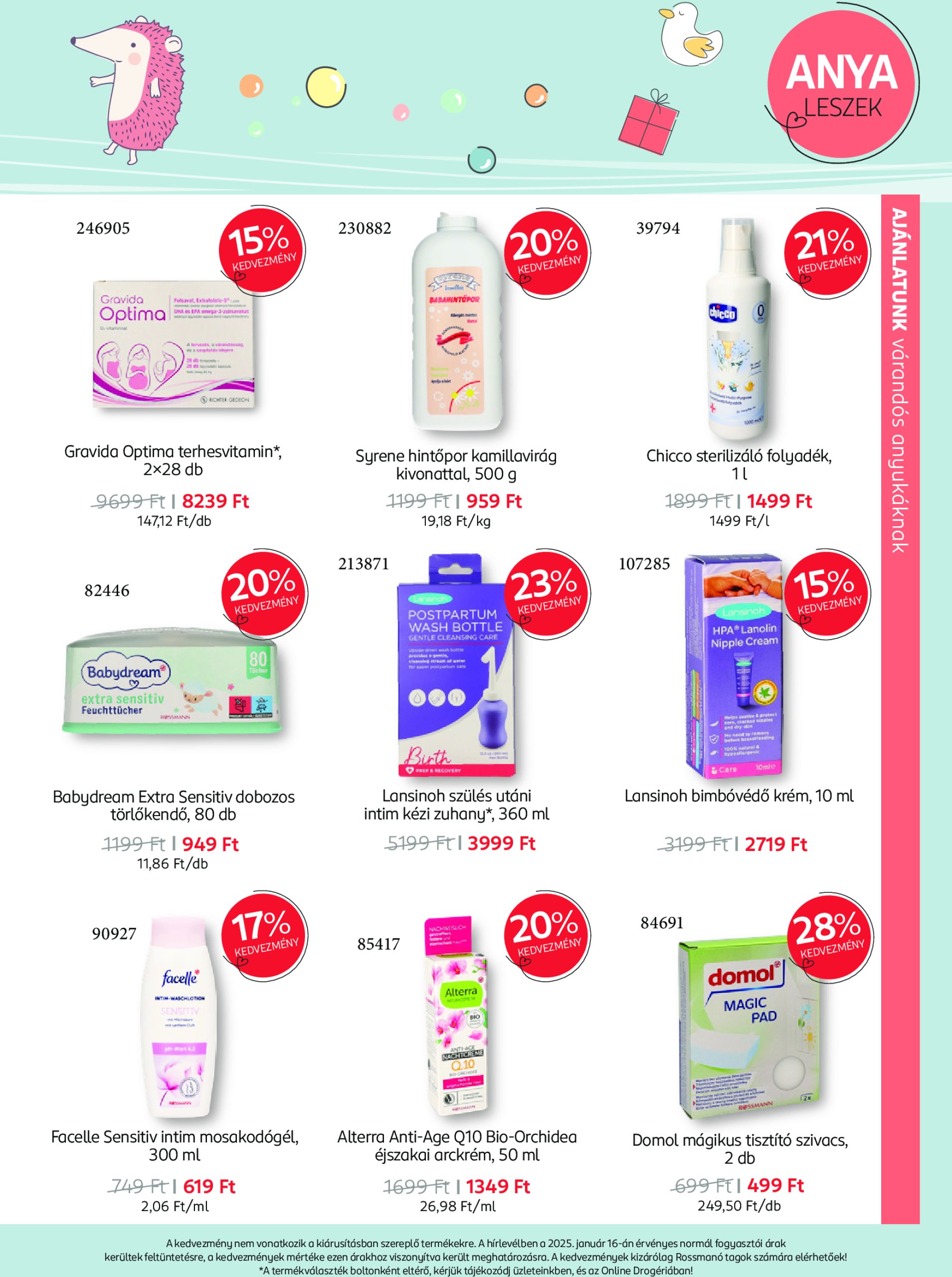 rossmann - Rossmann - Babaprogram akciós újság, érvényes 02.03. - 03.02. - page: 3