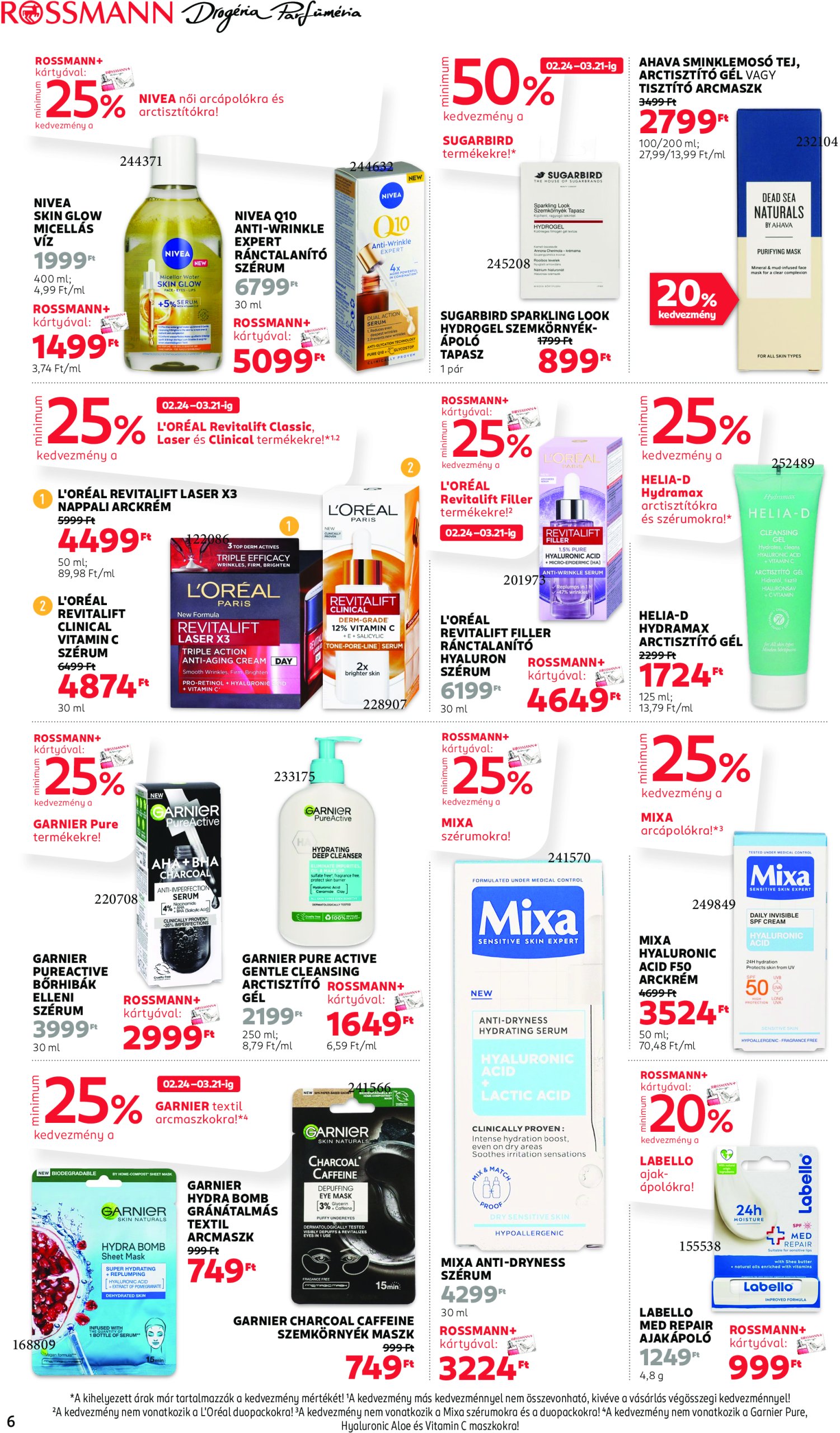 rossmann - Rossmann akciós újság, érvényes 02.24. - 03.07. - page: 6