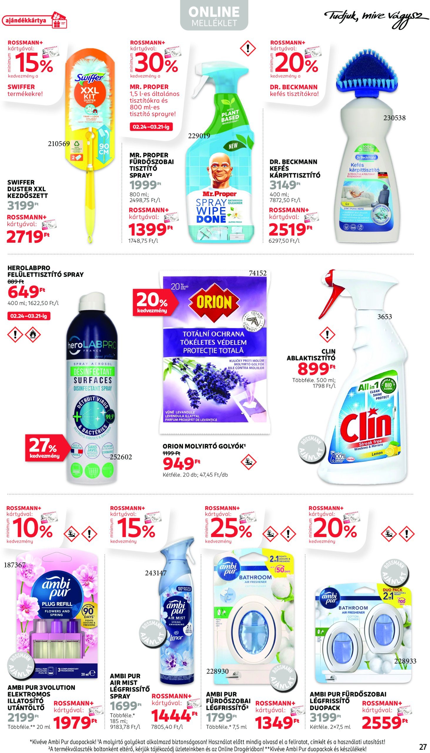 rossmann - Rossmann akciós újság, érvényes 02.24. - 03.07. - page: 31