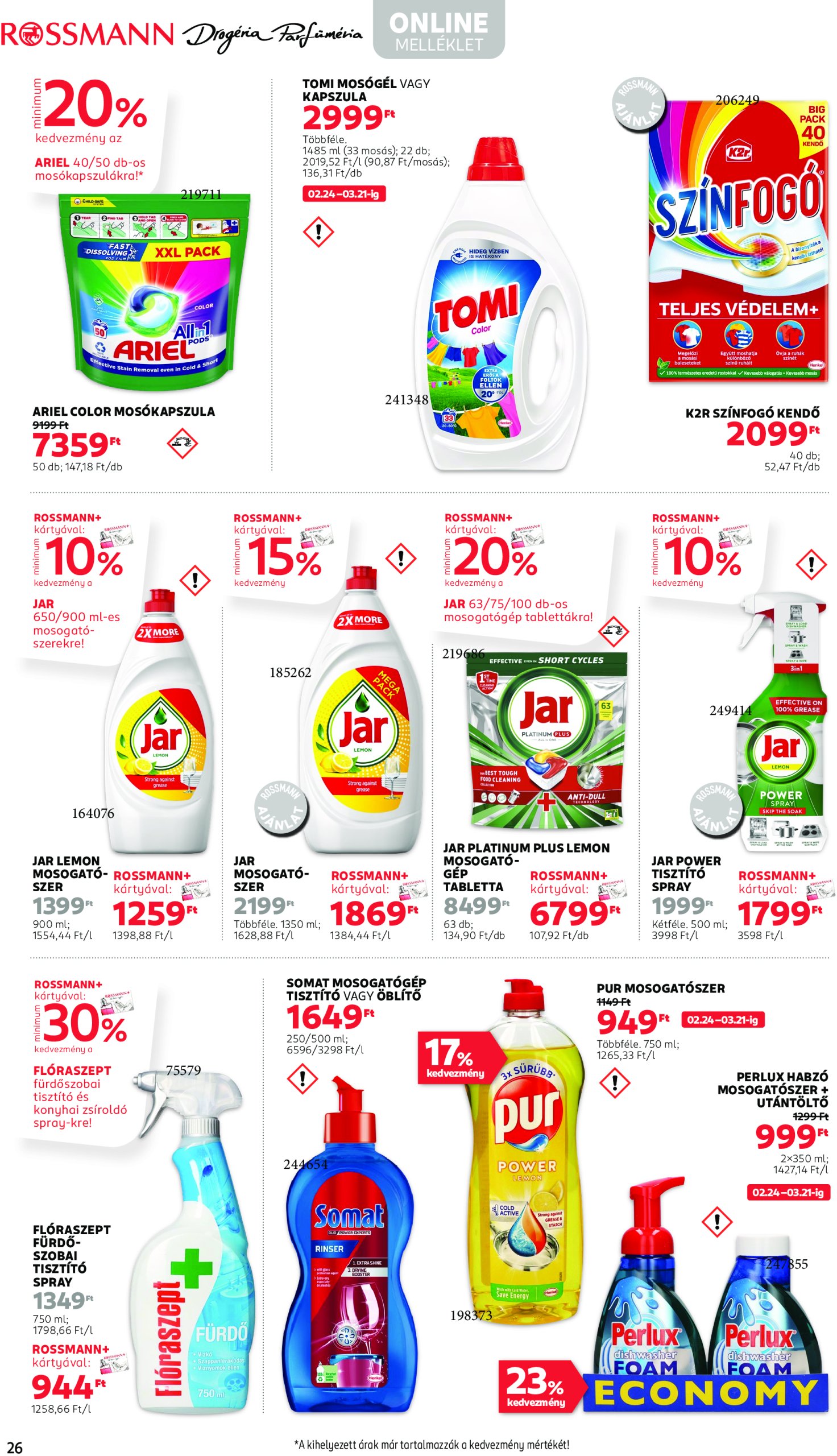 rossmann - Rossmann akciós újság, érvényes 02.24. - 03.07. - page: 30