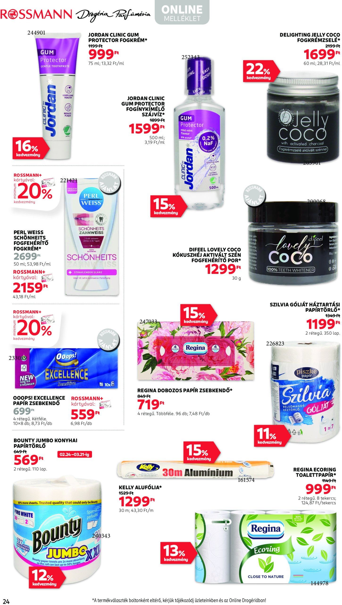 rossmann - Rossmann akciós újság, érvényes 02.24. - 03.07. - page: 26