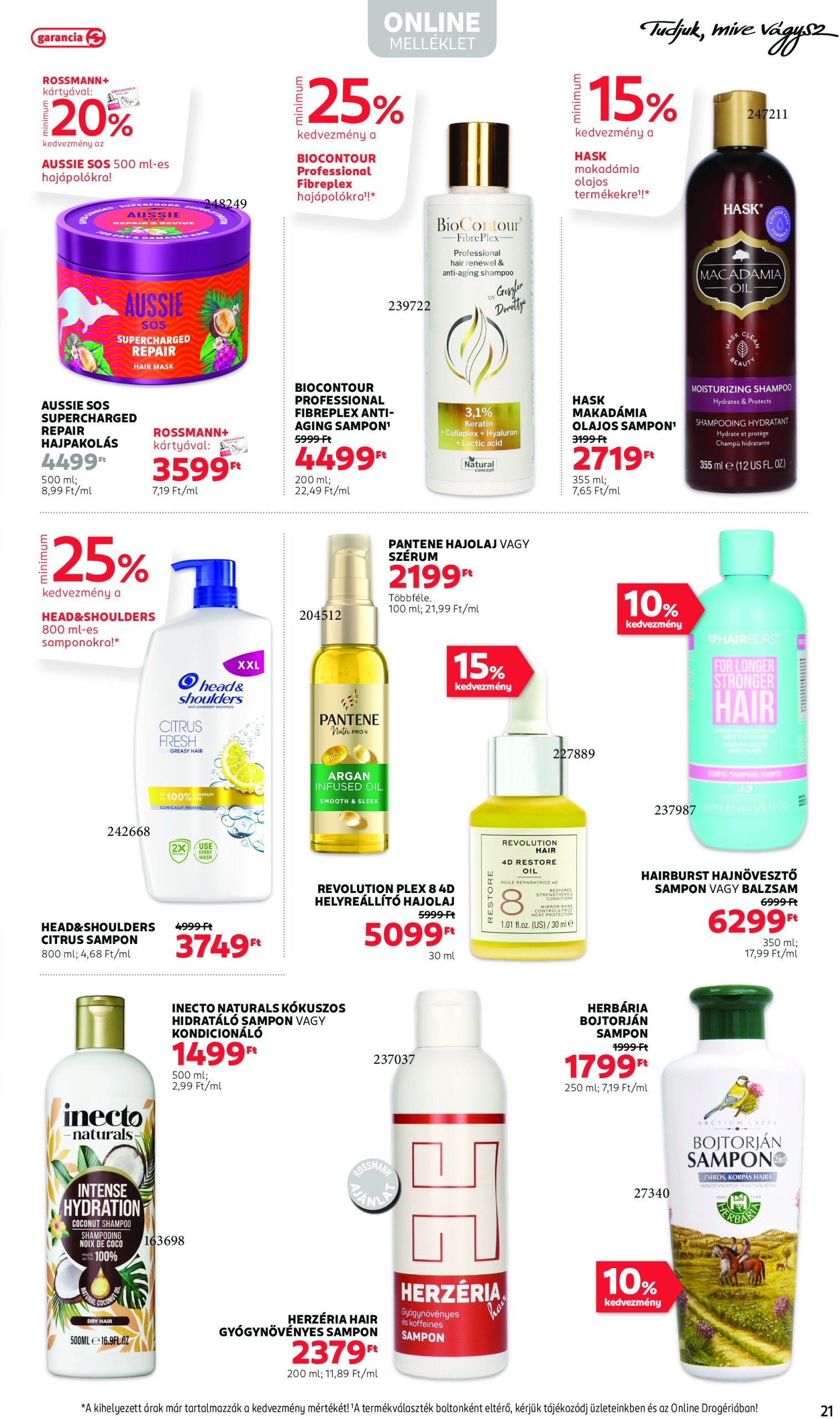 rossmann - Rossmann akciós újság, érvényes 02.24. - 03.07. - page: 23