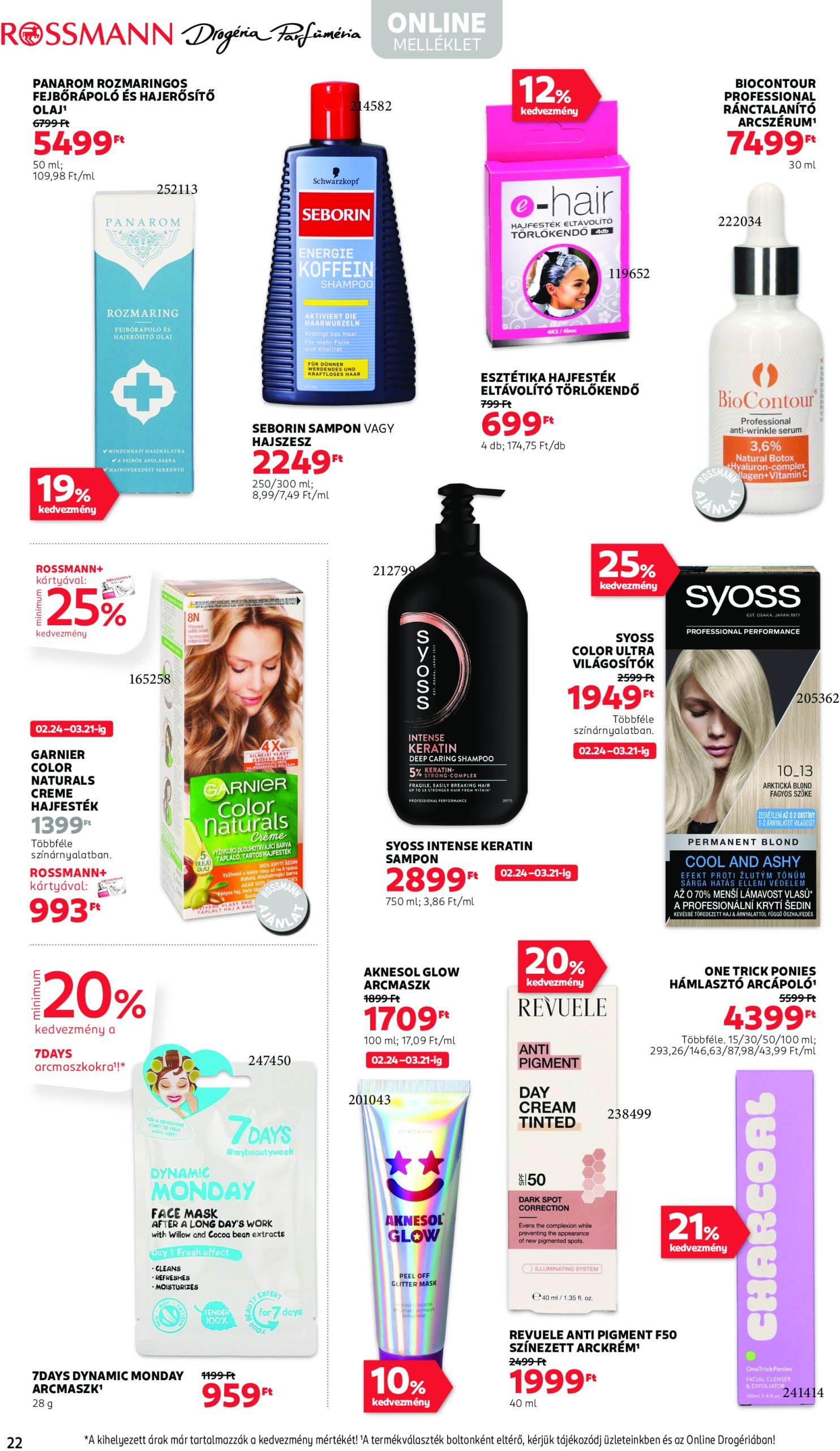 rossmann - Rossmann akciós újság, érvényes 02.24. - 03.07. - page: 24