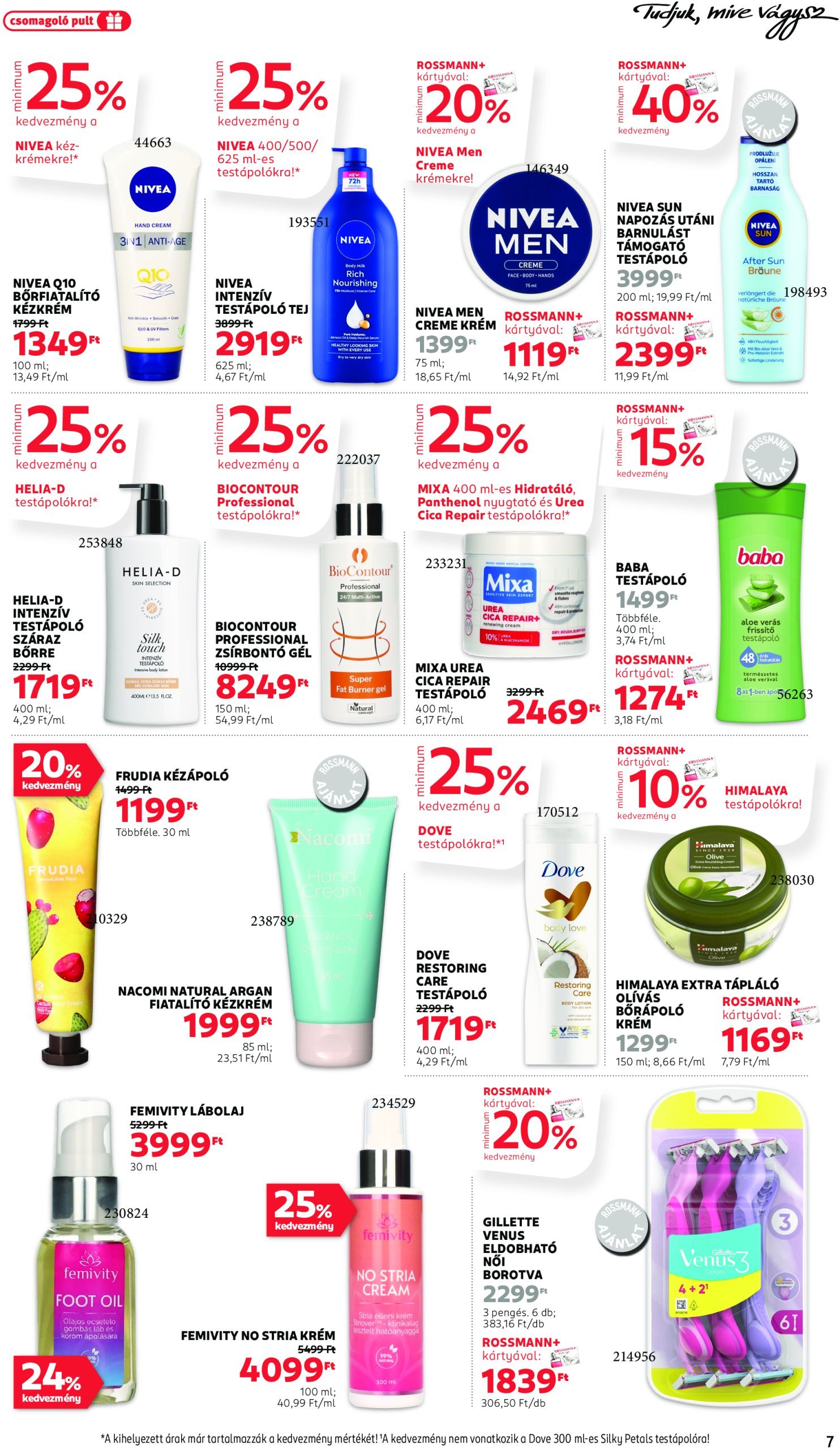 rossmann - Rossmann akciós újság, érvényes 02.24. - 03.07. - page: 7