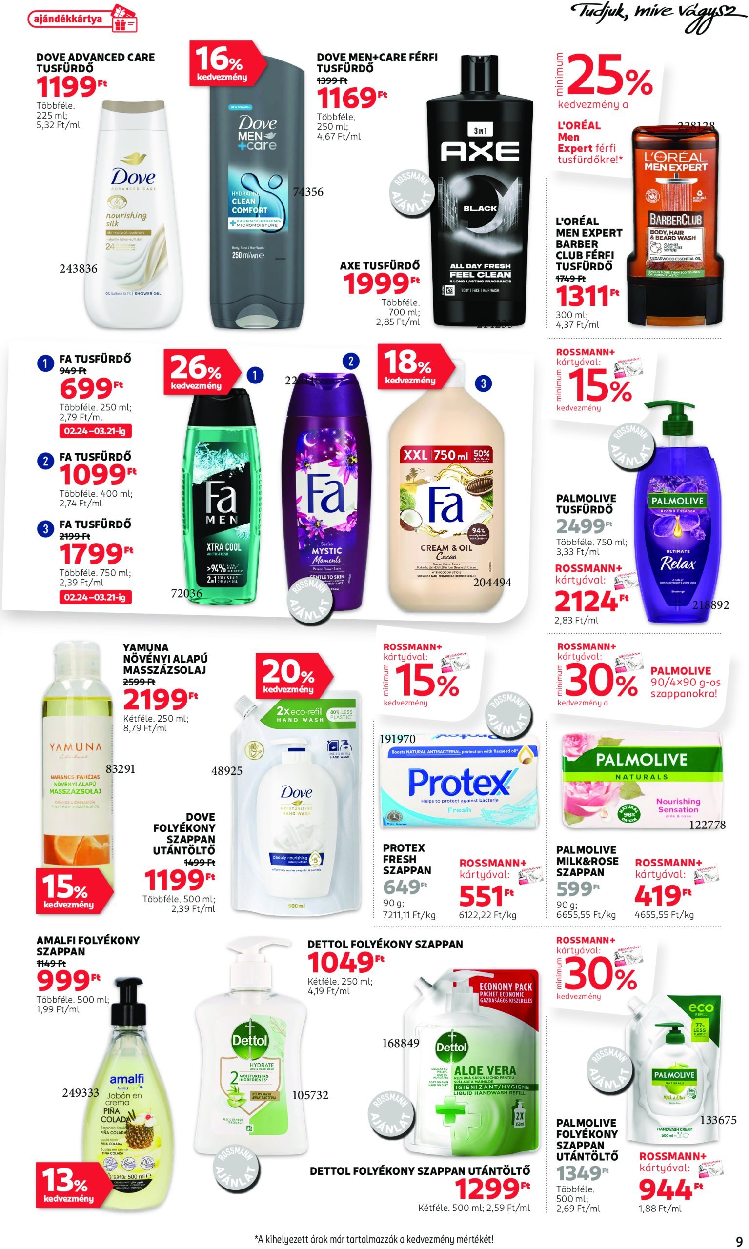 rossmann - Rossmann akciós újság, érvényes 02.24. - 03.07. - page: 9