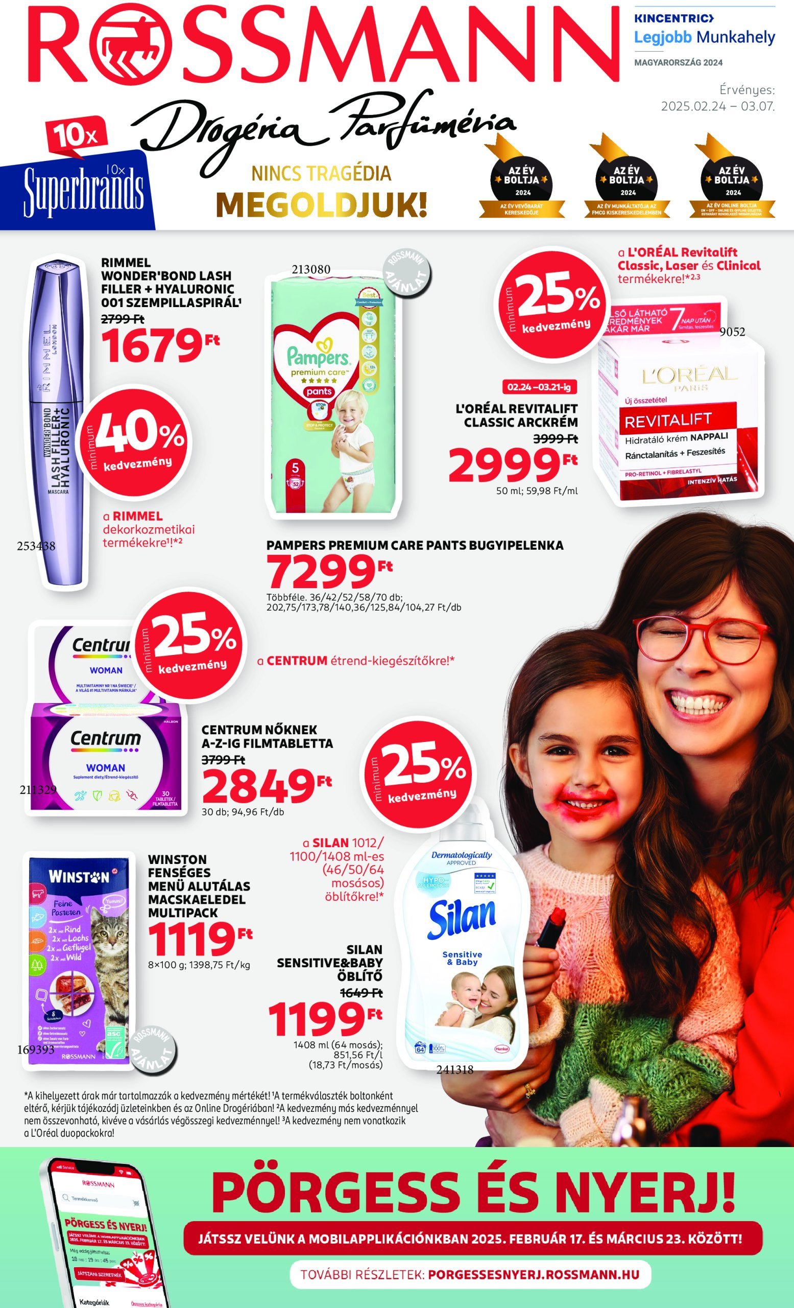 rossmann - Rossmann akciós újság, érvényes 02.24. - 03.07.