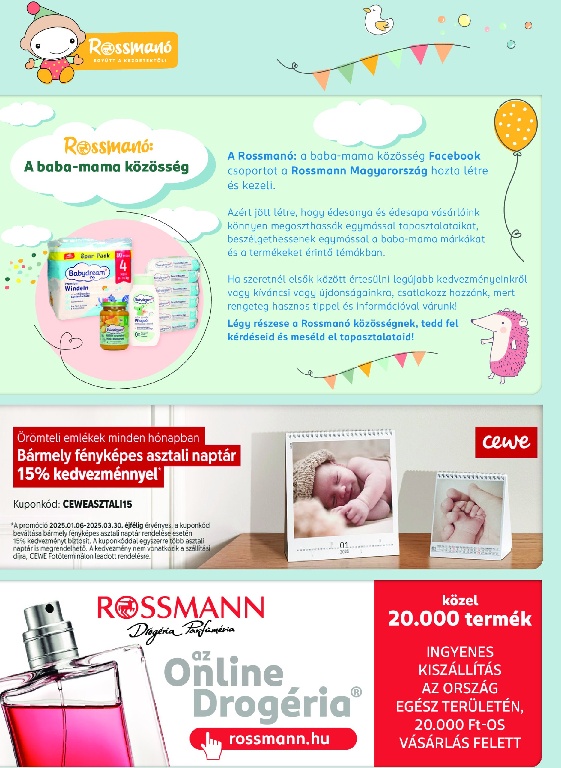 rossmann - Rossmann - Babaprogram akciós újság, érvényes 03.03. - 03.30. - page: 10