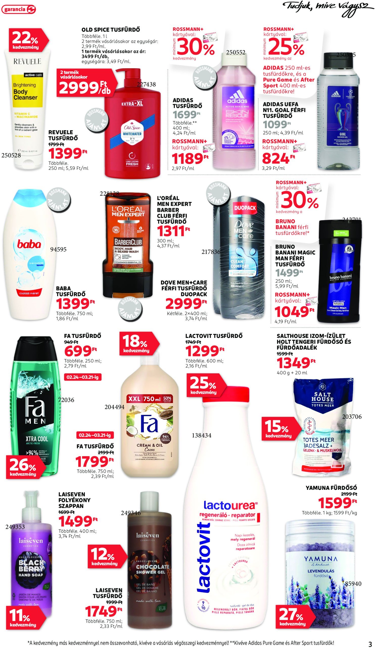 rossmann - Rossmann akciós újság, érvényes 03.10. - 03.21. - page: 3