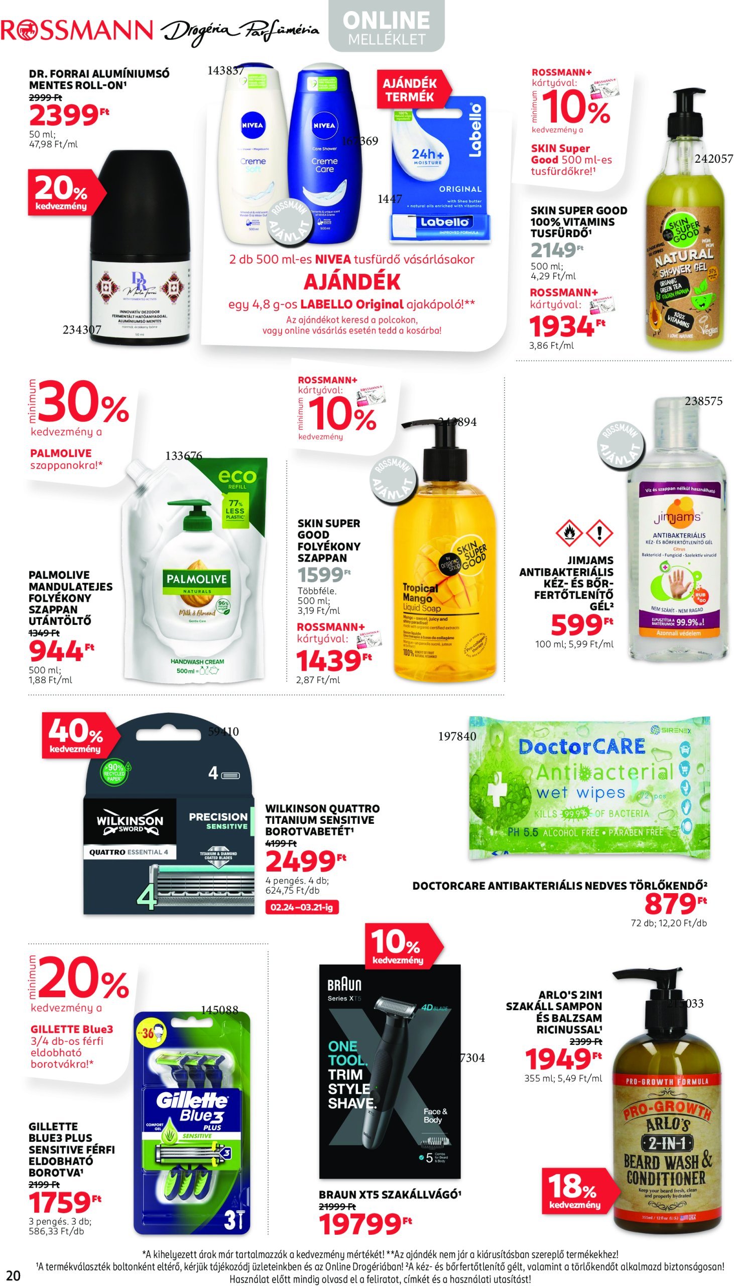 rossmann - Rossmann akciós újság, érvényes 03.10. - 03.21. - page: 22