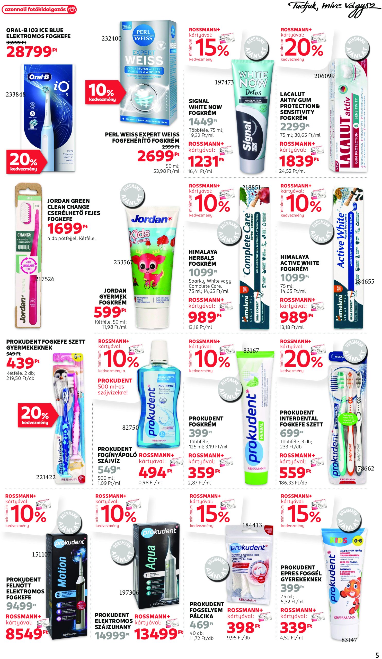 rossmann - Rossmann akciós újság, érvényes 03.10. - 03.21. - page: 5