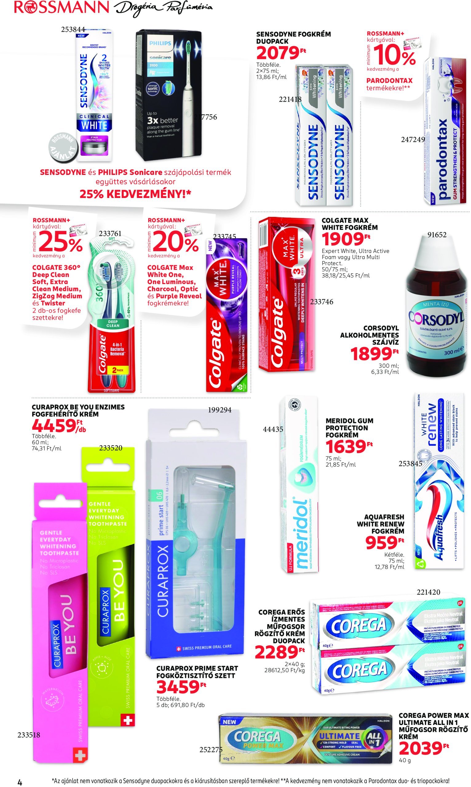 rossmann - Rossmann akciós újság, érvényes 03.10. - 03.21. - page: 4