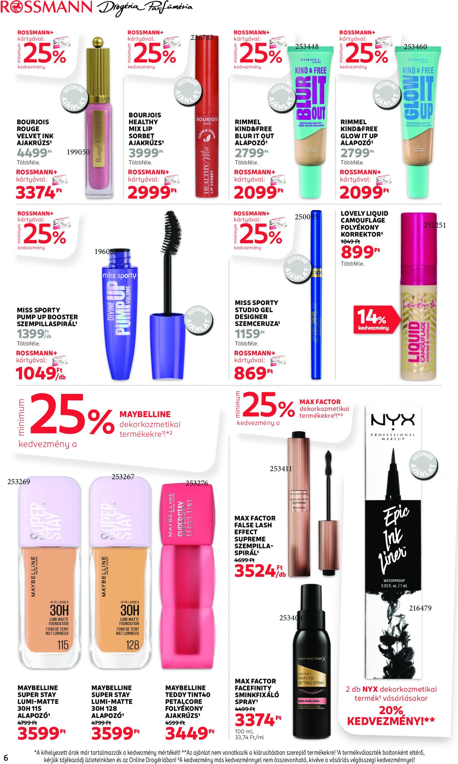 rossmann - Rossmann akciós újság, érvényes 03.10. - 03.21. - page: 6