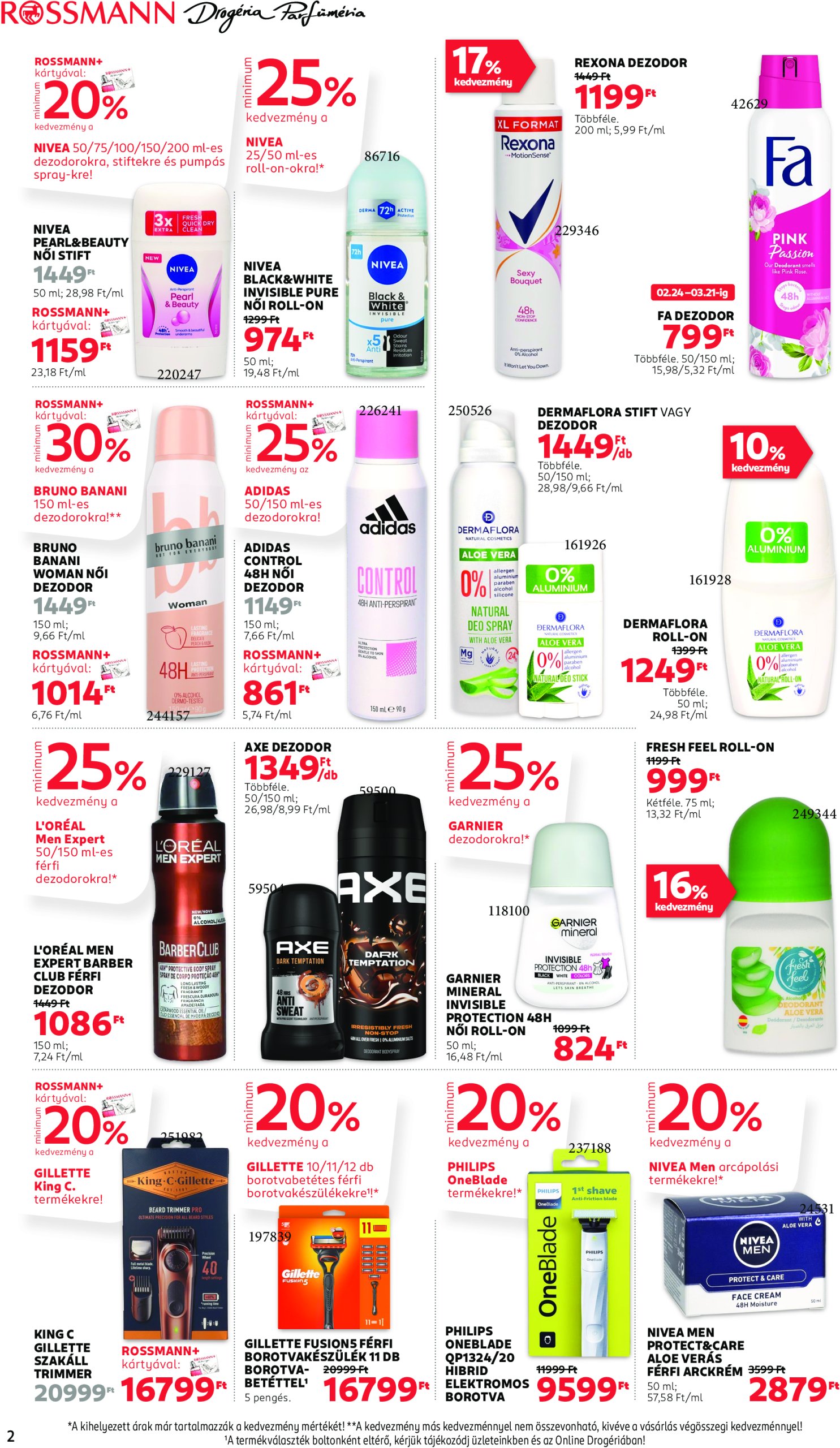 rossmann - Rossmann akciós újság, érvényes 03.10. - 03.21. - page: 2