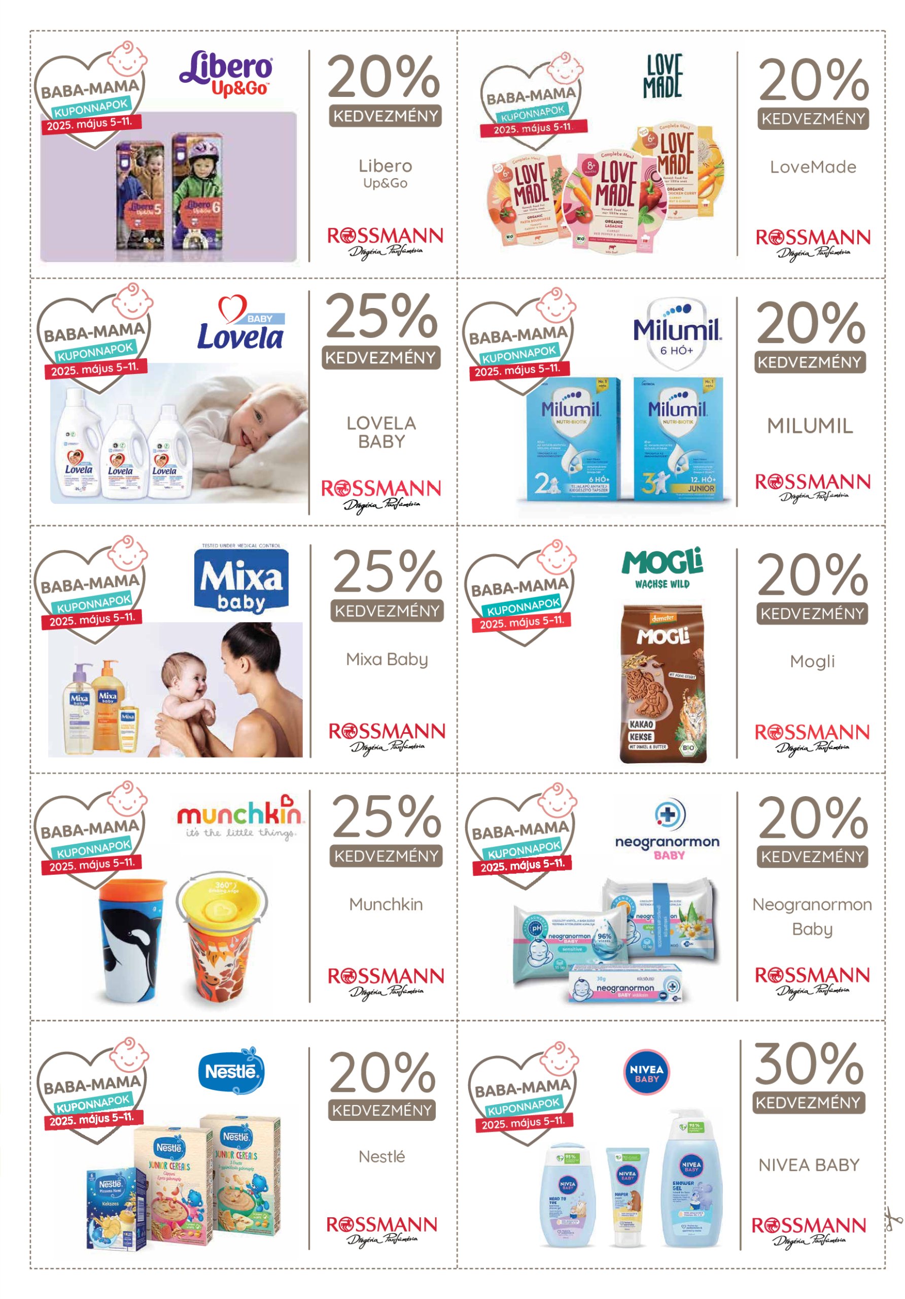 rossmann - Rossmann - Kuponmagazin akciós újság, érvényes 05.05. - 05.11. - page: 10