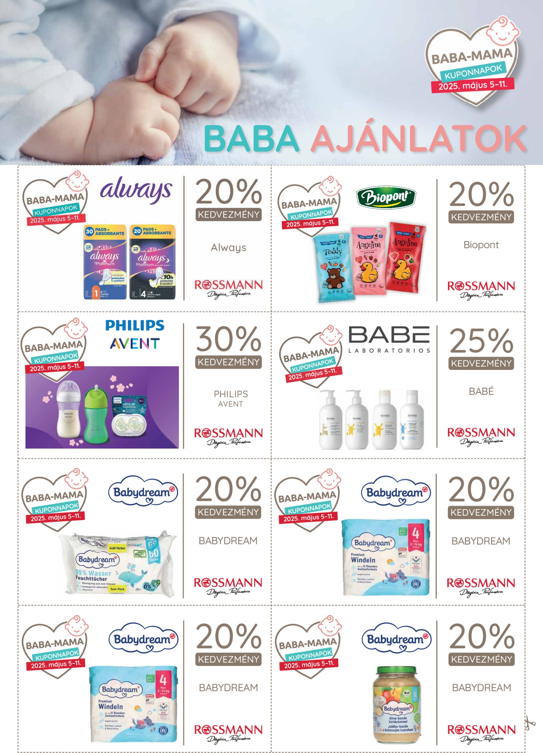 rossmann - Rossmann - Kuponmagazin akciós újság, érvényes 05.05. - 05.11. - page: 5