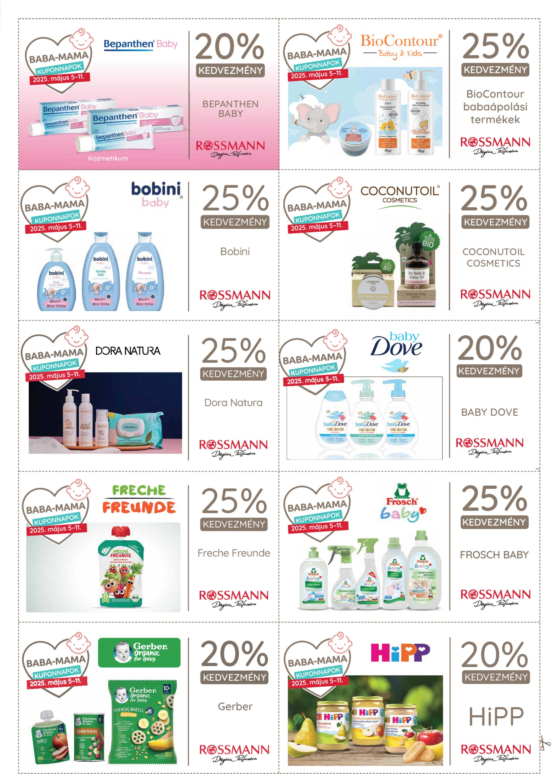 rossmann - Rossmann - Kuponmagazin akciós újság, érvényes 05.05. - 05.11. - page: 6