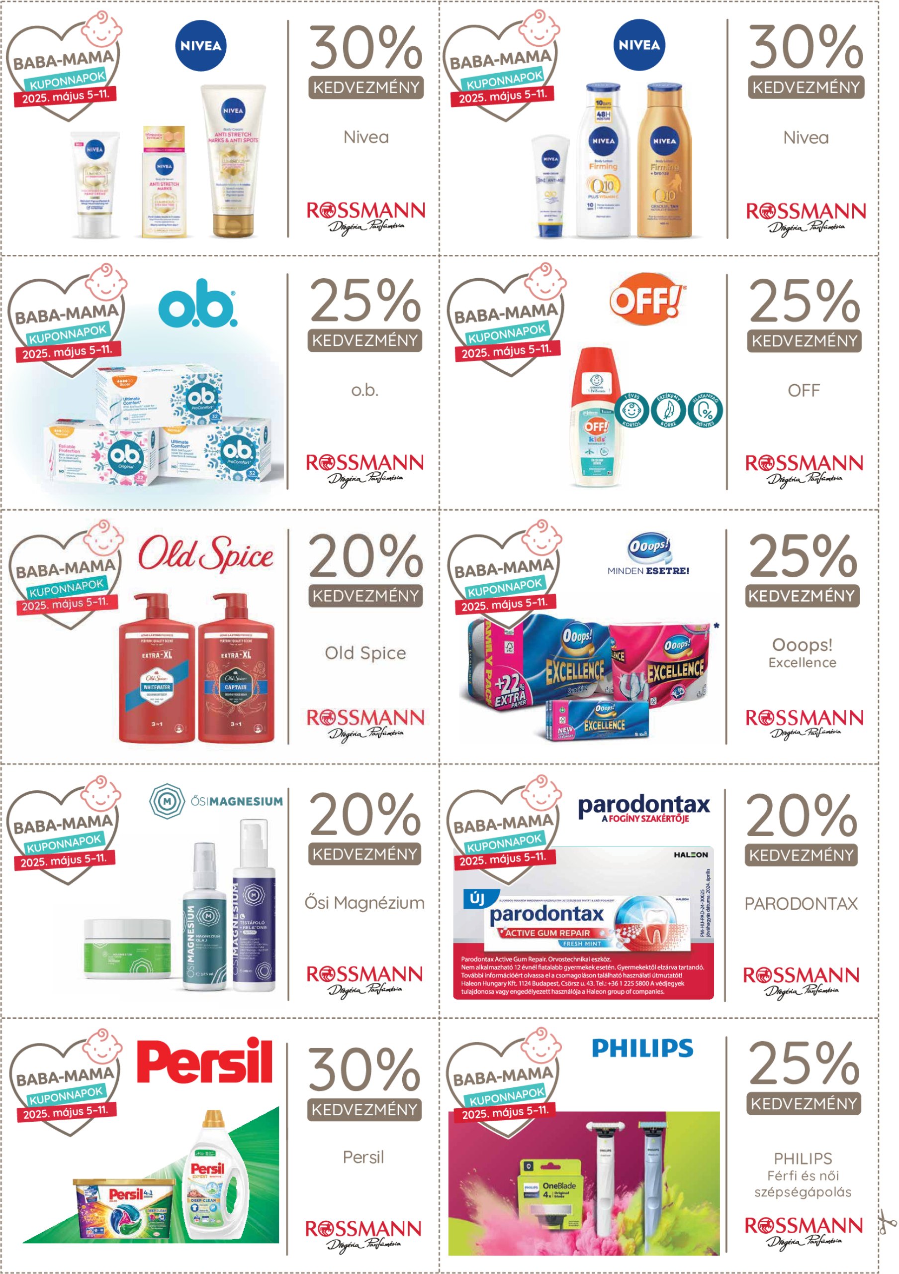 rossmann - Rossmann - Kuponmagazin akciós újság, érvényes 05.05. - 05.11. - page: 17