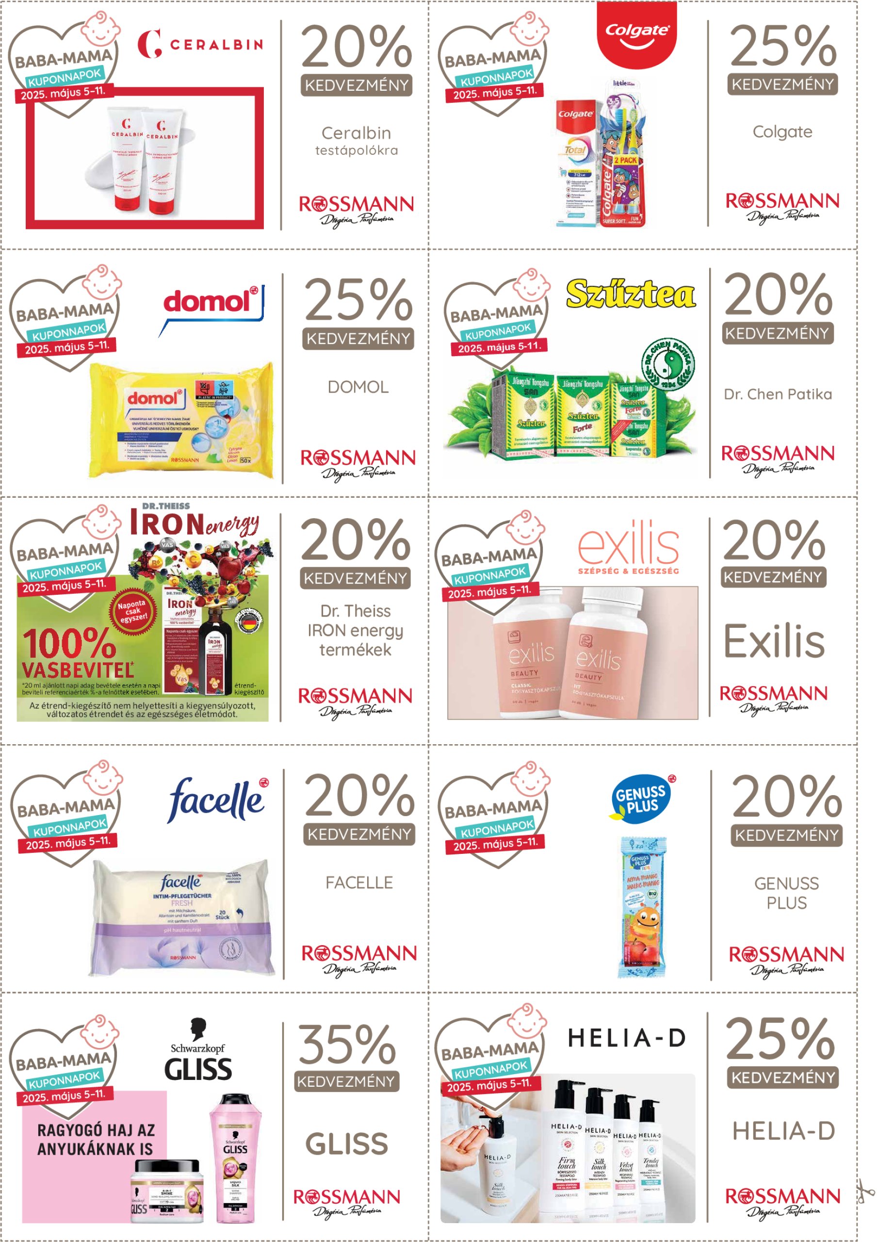 rossmann - Rossmann - Kuponmagazin akciós újság, érvényes 05.05. - 05.11. - page: 14