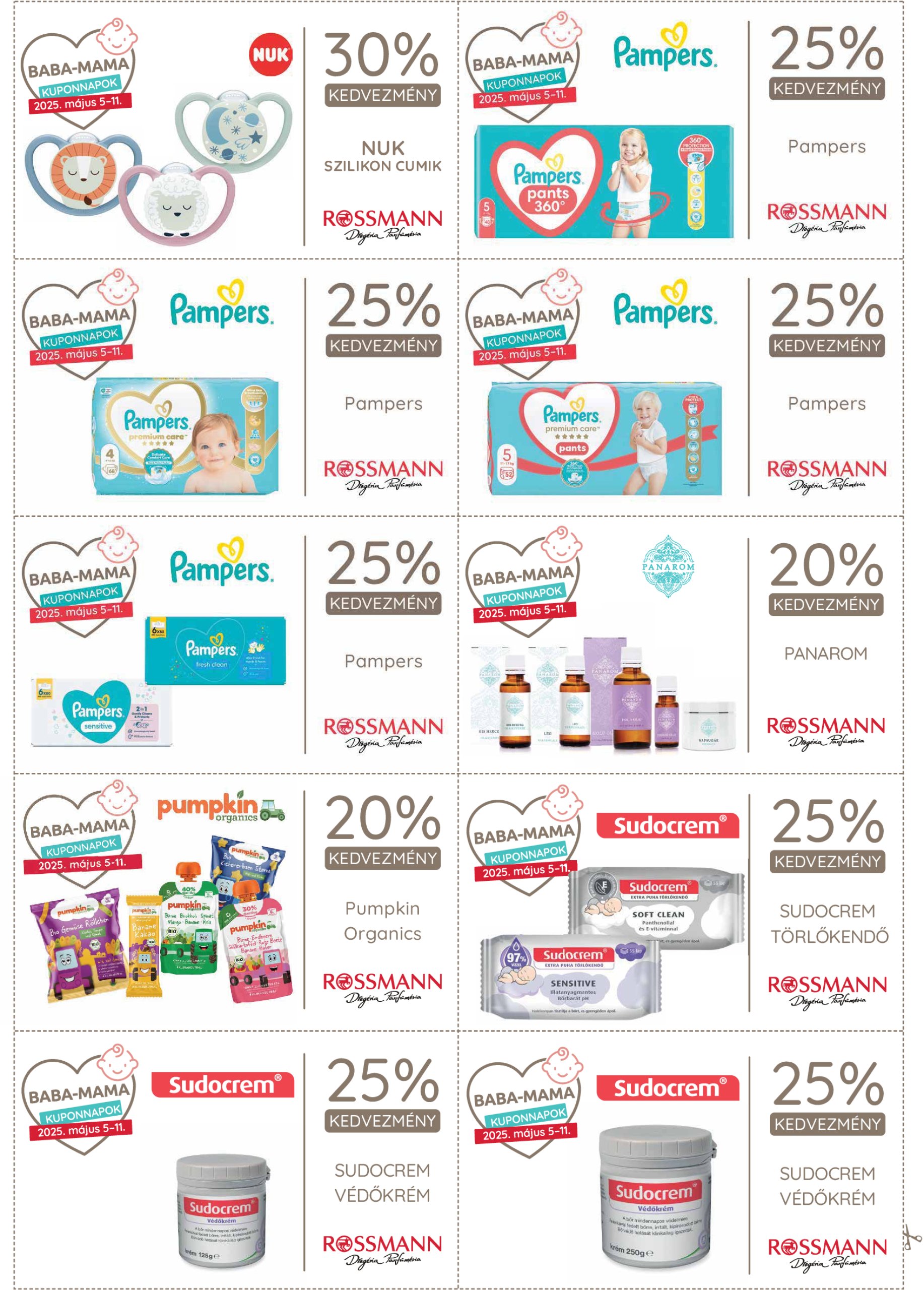 rossmann - Rossmann - Kuponmagazin akciós újság, érvényes 05.05. - 05.11. - page: 11