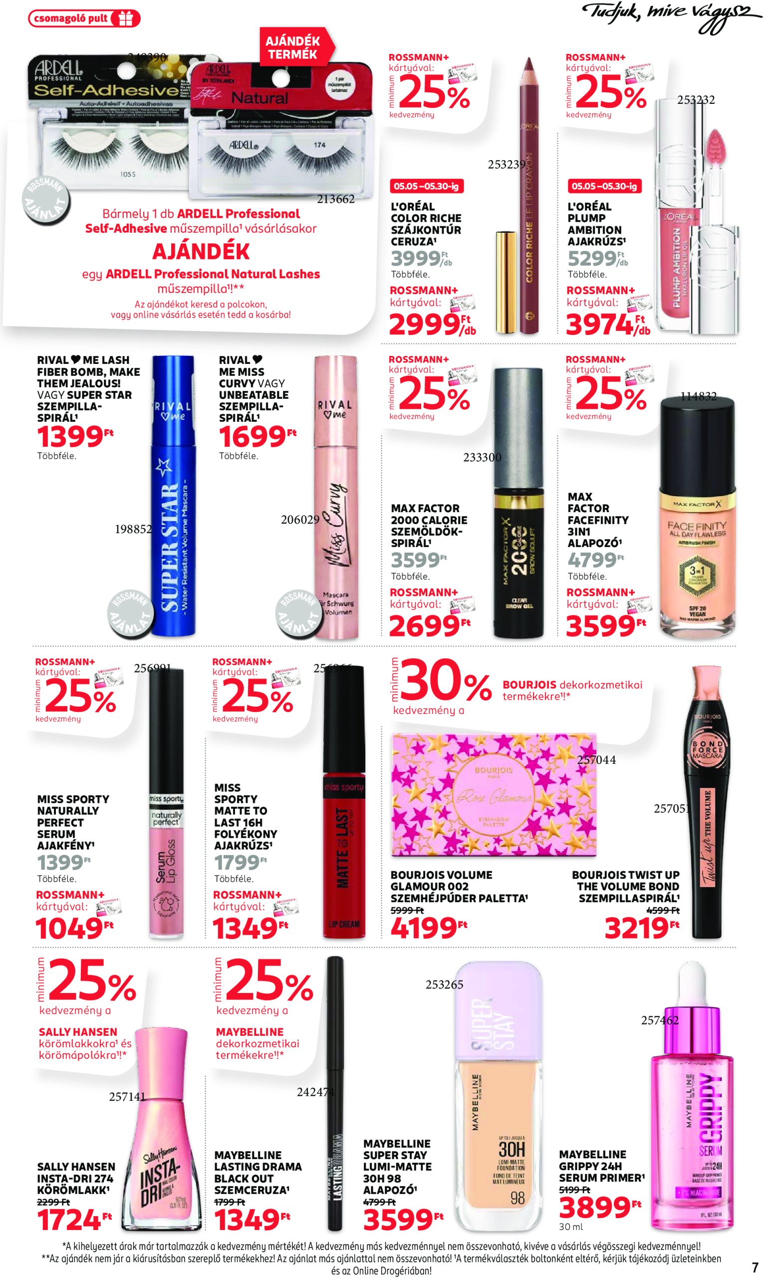 rossmann - Rossmann akciós újság, érvényes 05.05. - 05.16. - page: 7