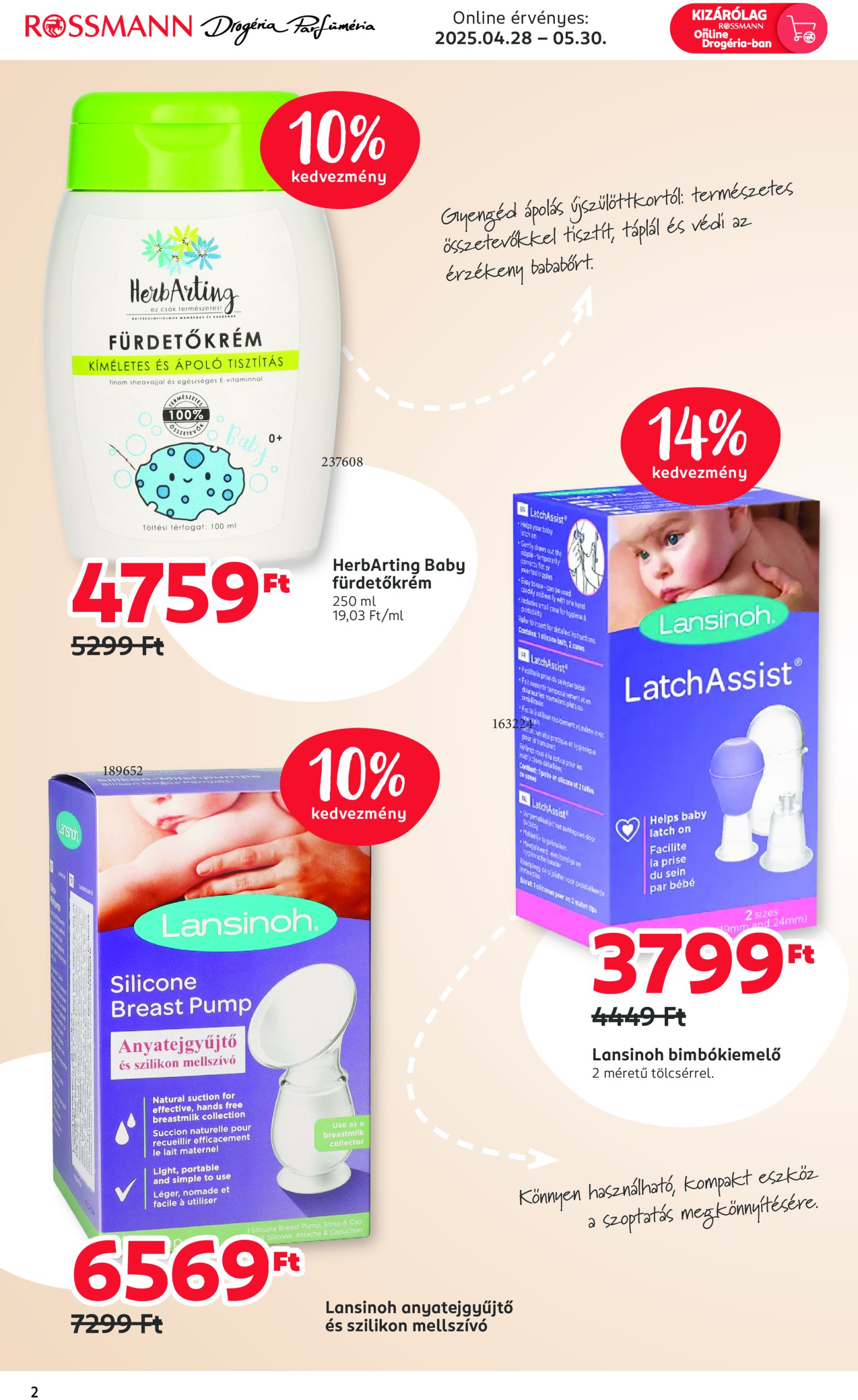 rossmann - Rossmann akciós újság, érvényes 04.28. - 05.10. - page: 2