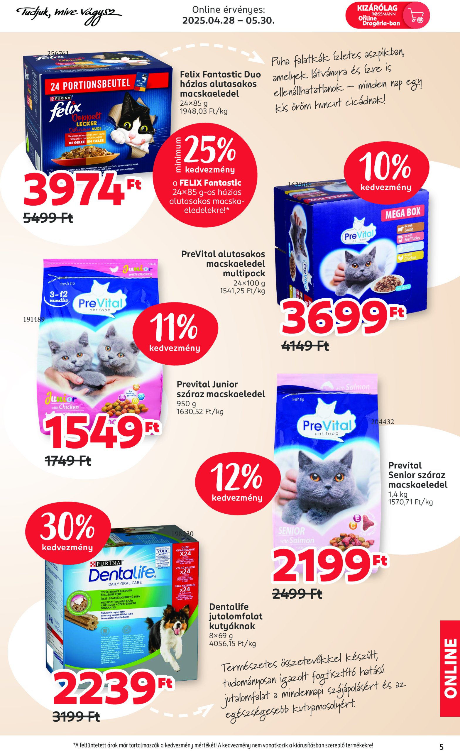 rossmann - Rossmann akciós újság, érvényes 04.28. - 05.10. - page: 5