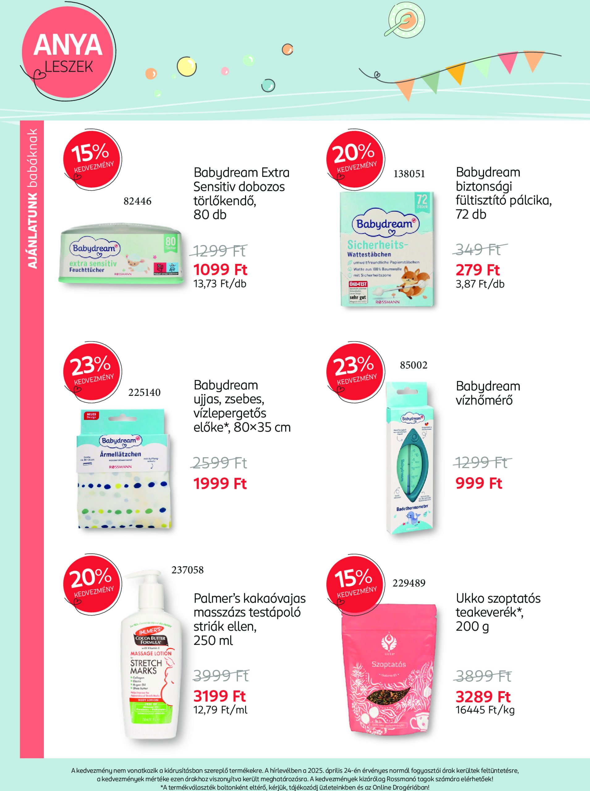 rossmann - Rossmann - Babaprogram akciós újság, érvényes 05.12. - 06.08. - page: 6