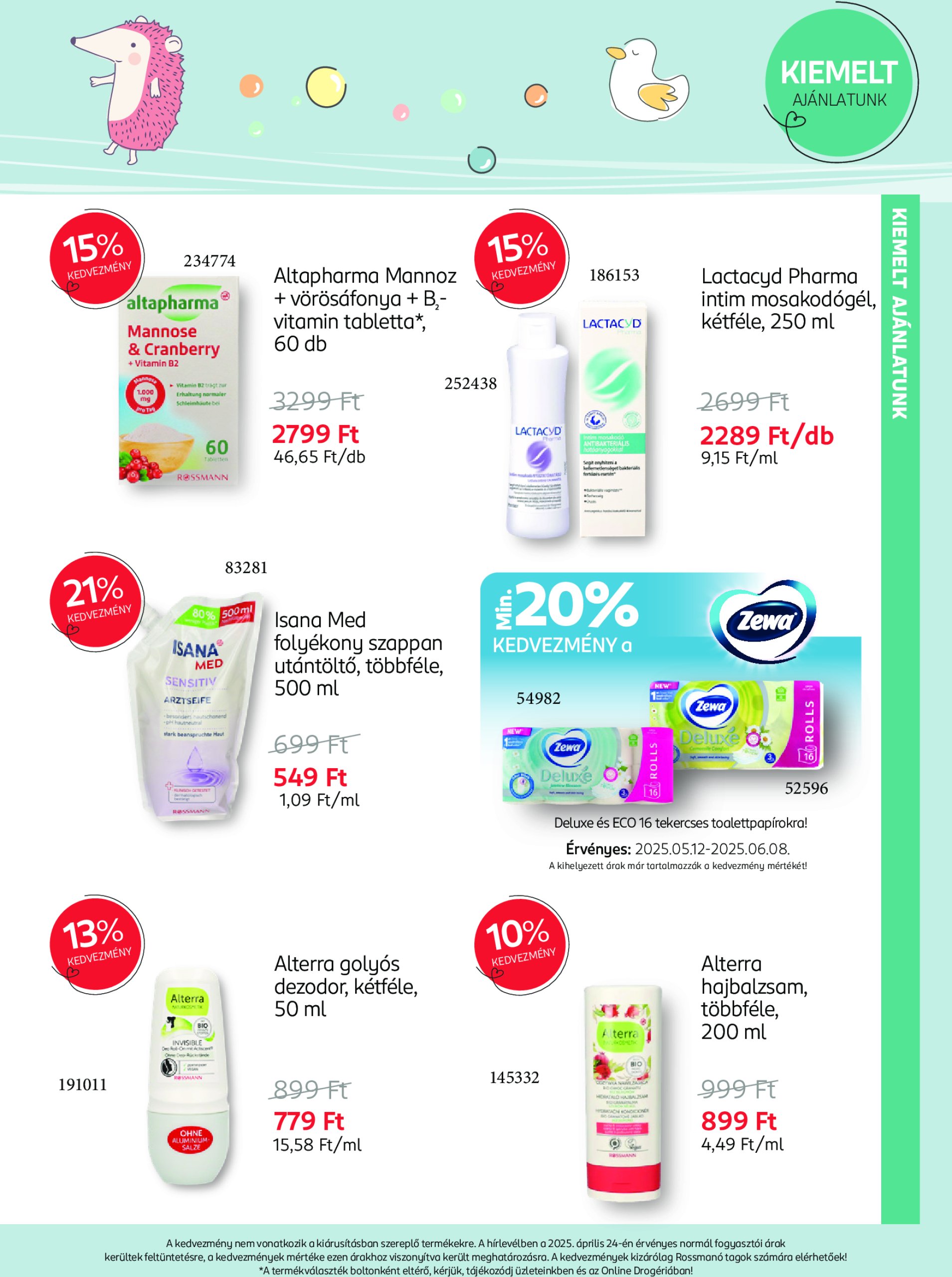 rossmann - Rossmann - Babaprogram akciós újság, érvényes 05.12. - 06.08. - page: 3