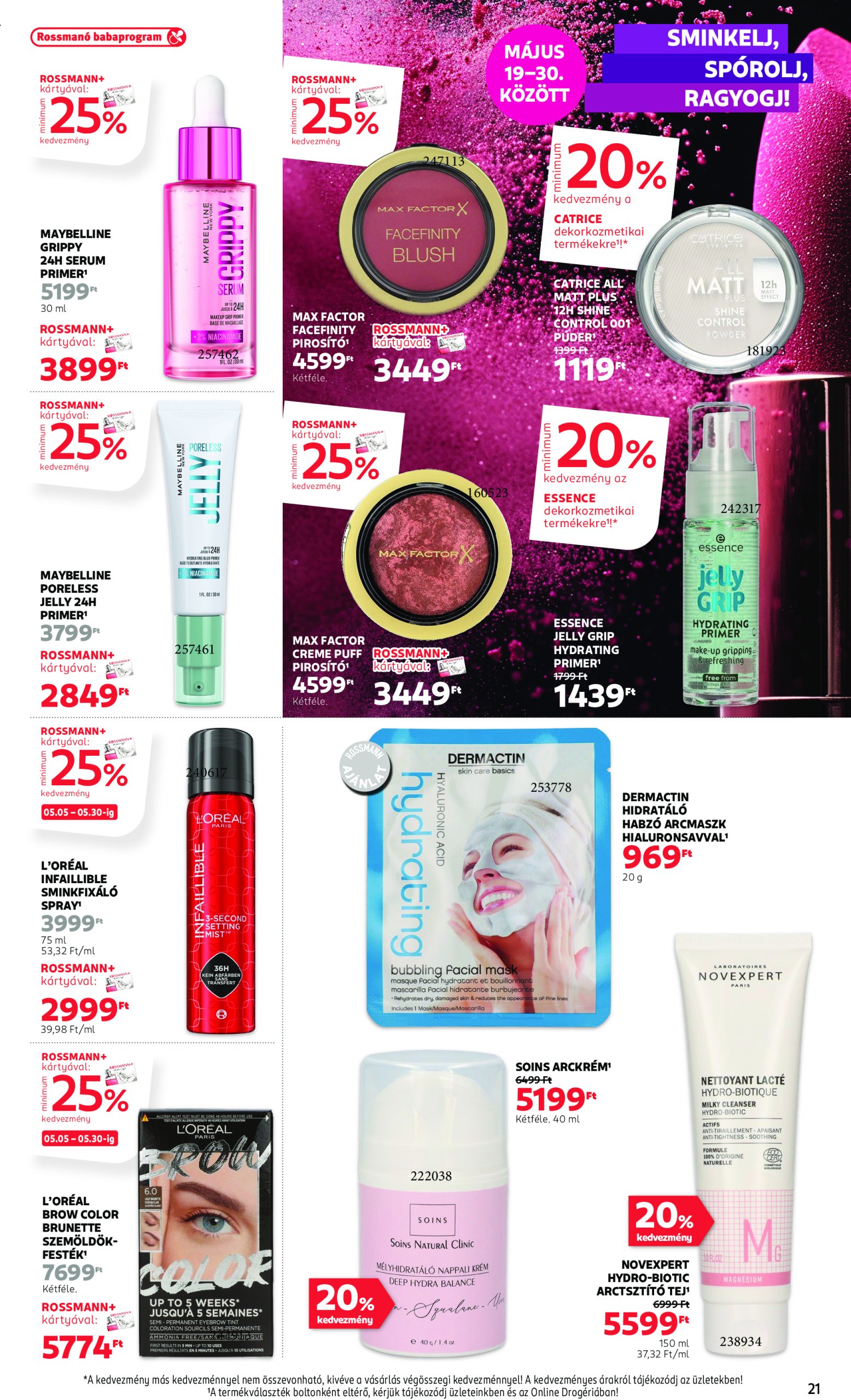 rossmann - Rossmann akciós újság, érvényes 05.19. - 05.30. - page: 23